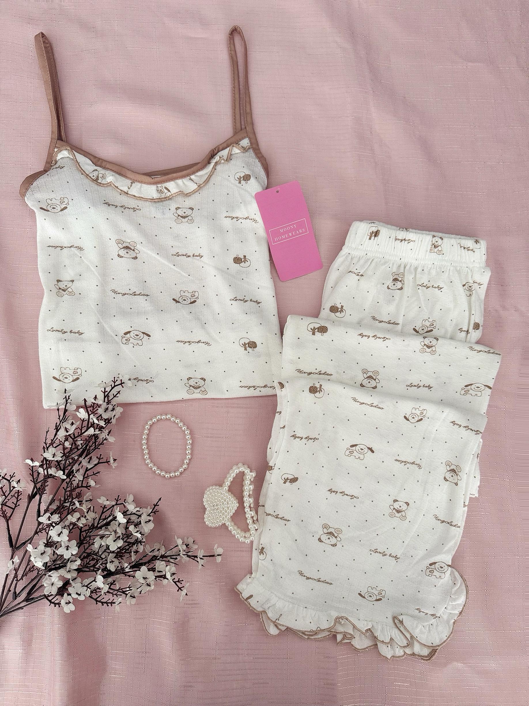 Animal Love Yazlık Yumuşacık Şortlu Pijama Takımı