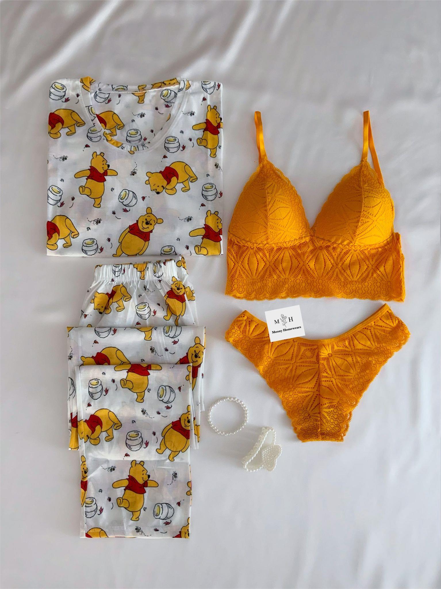 Bal Uzun Alt Kısa Kol Winnie