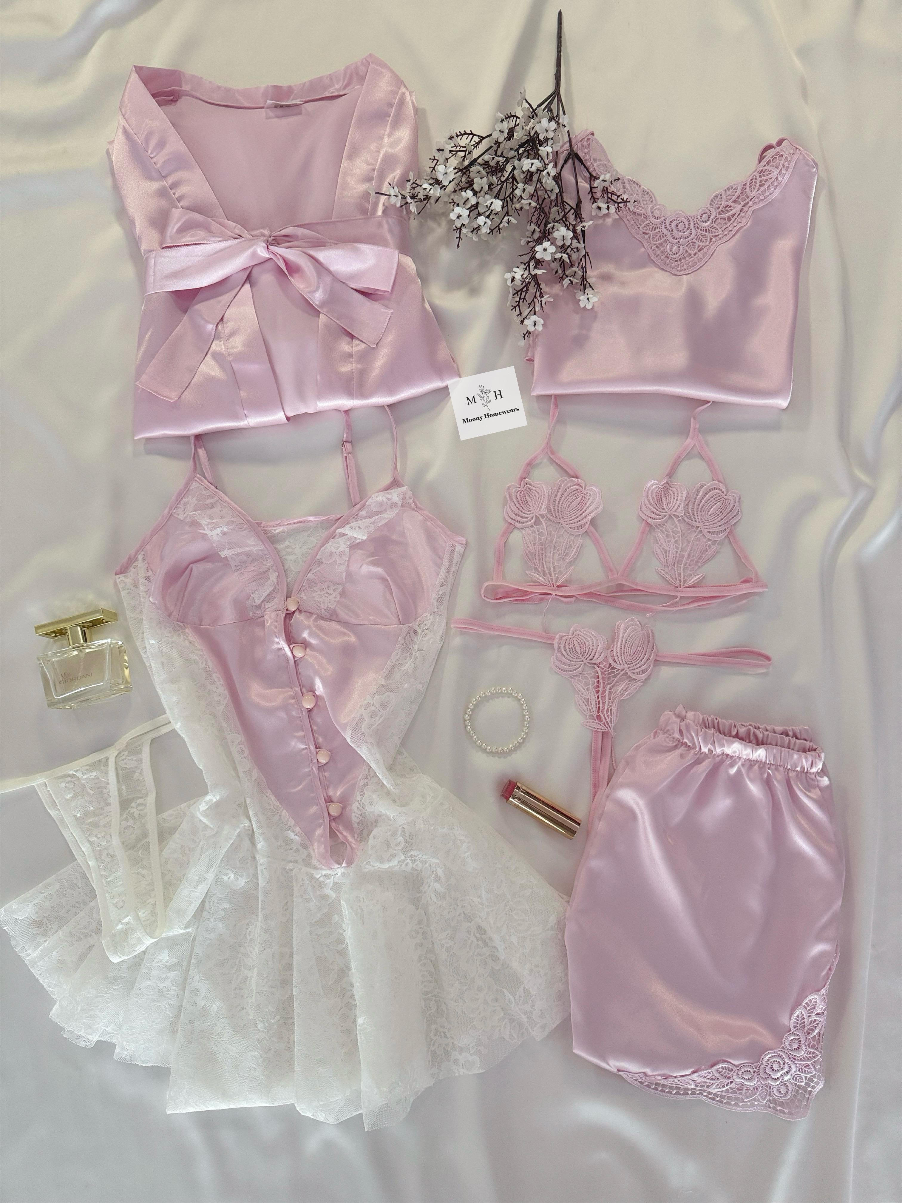 Kutulu Phoneky Pemb Çeyiz Seti