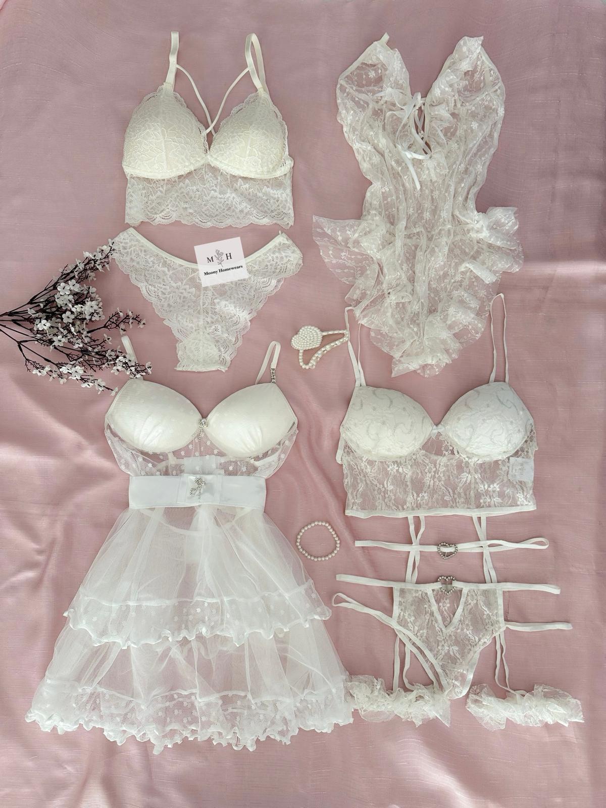 Kutulu Wifey Beyaz Fantazi Set