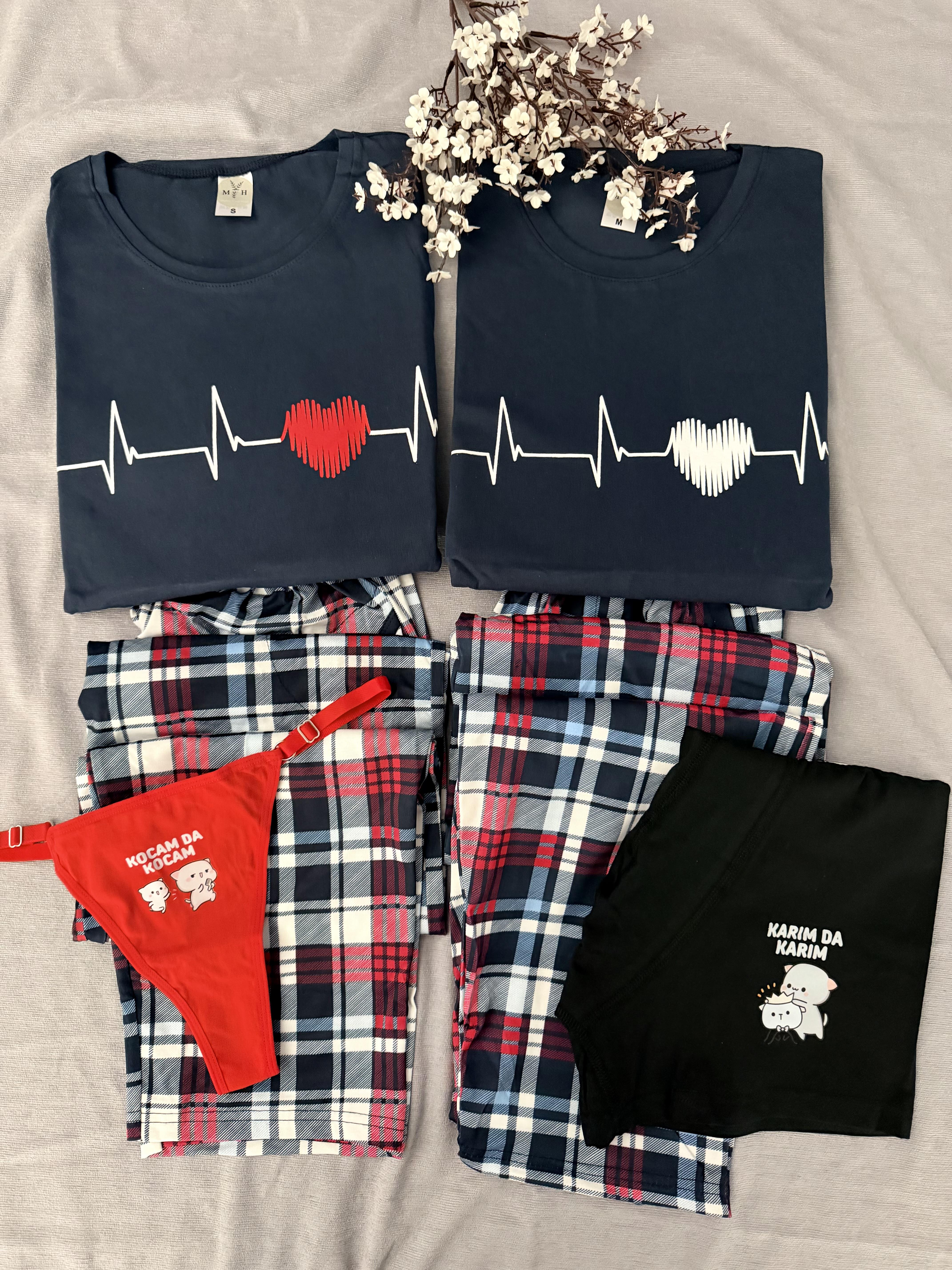 Partnership Set Pijama ve Çamaşır Takım