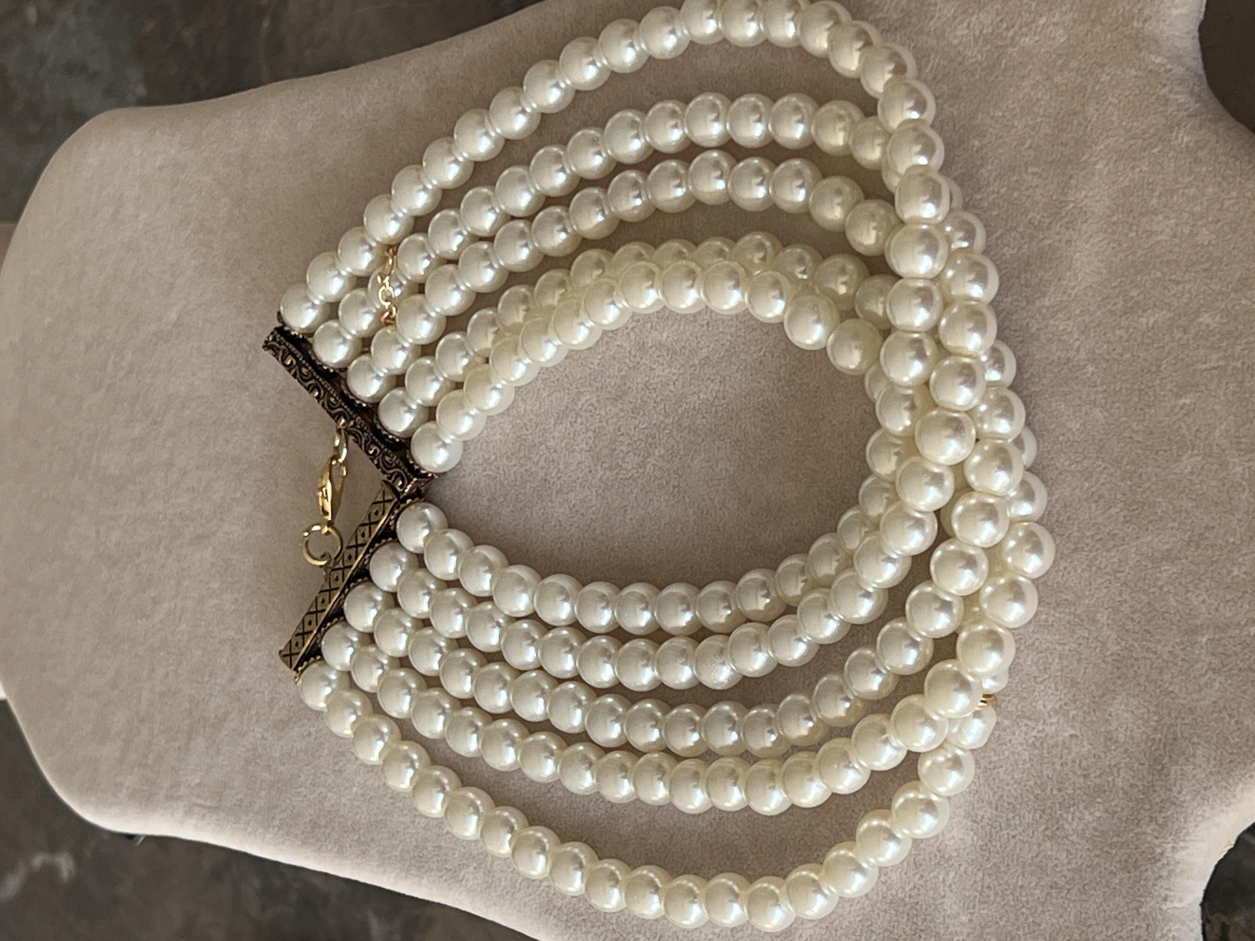 Cam İnci Tasma (5'li)