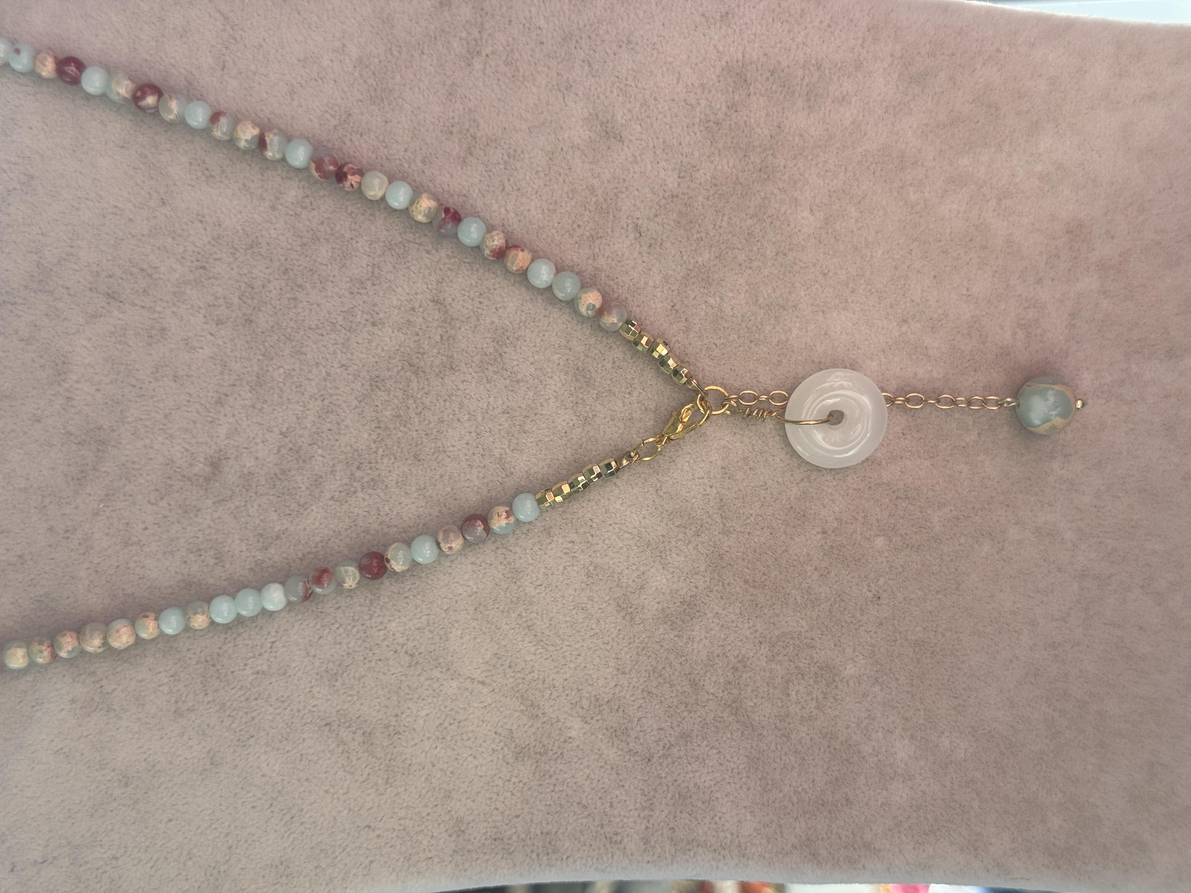 Doğal Taşlı Kolye