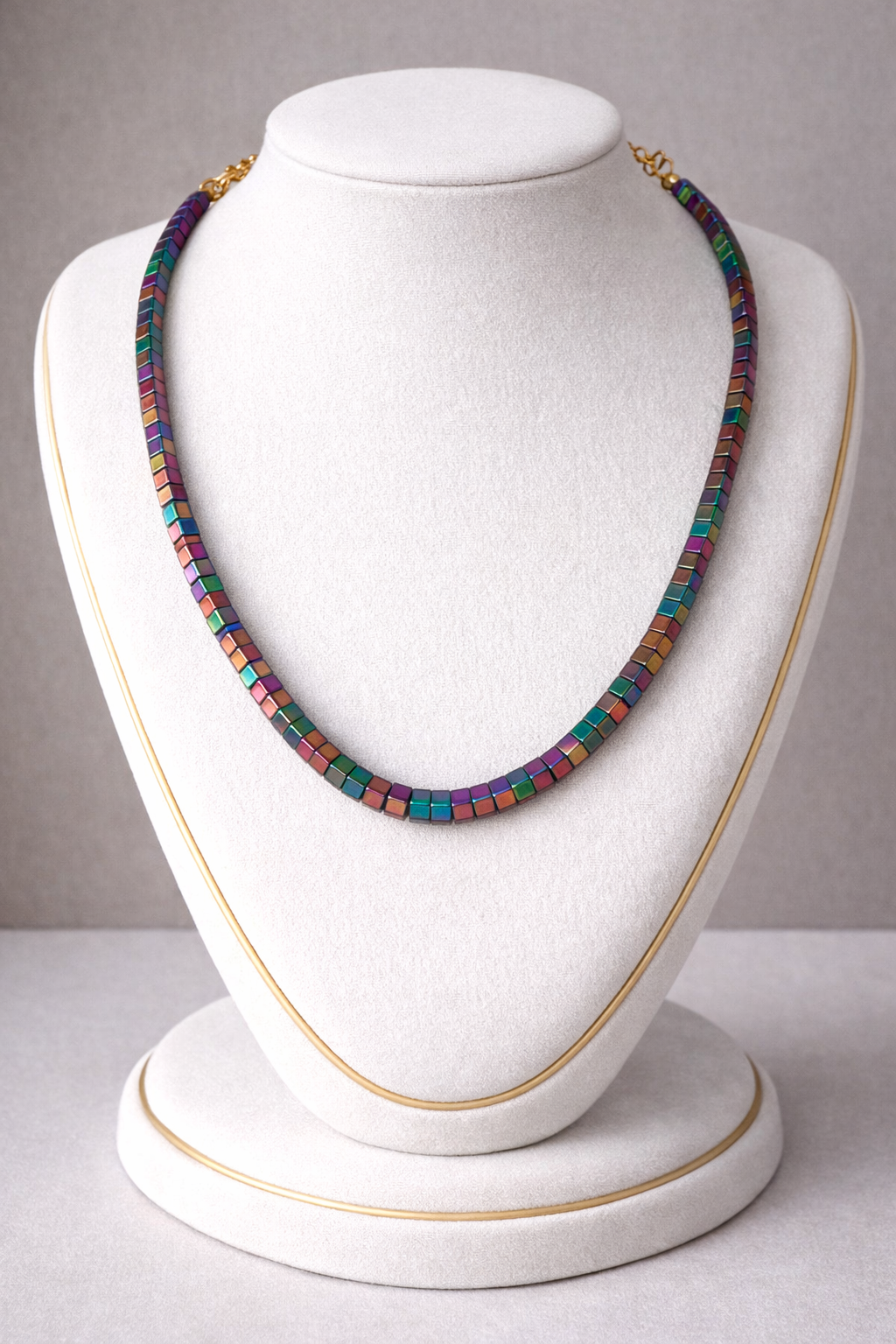 Hematit Silindir Kolye