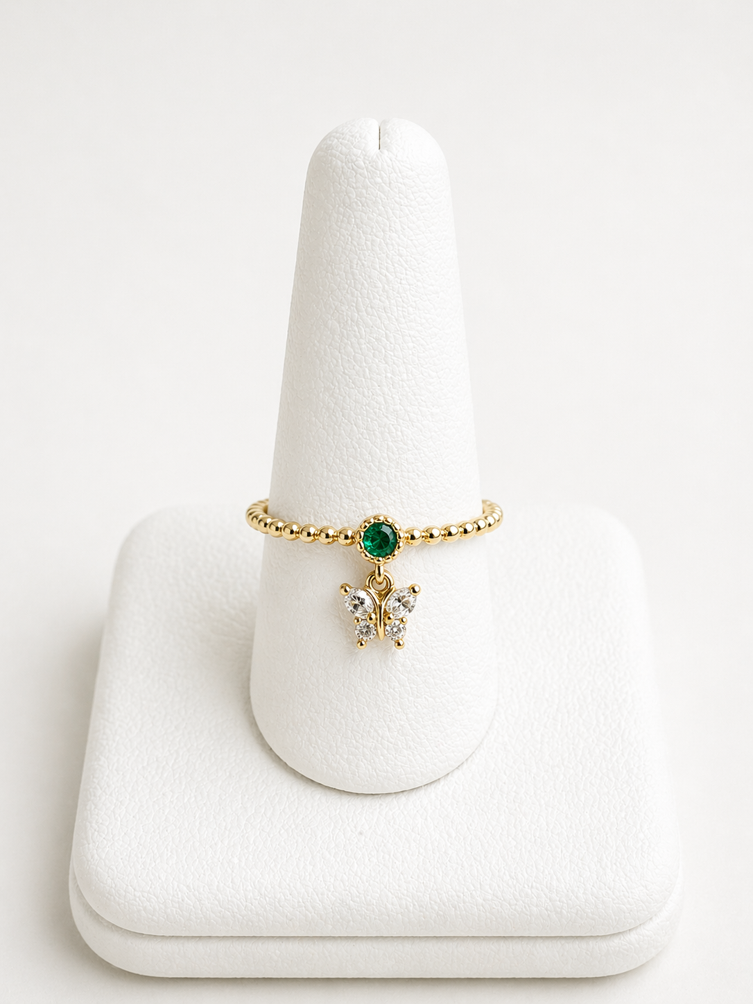 Kelebek Taşlı Yüzük