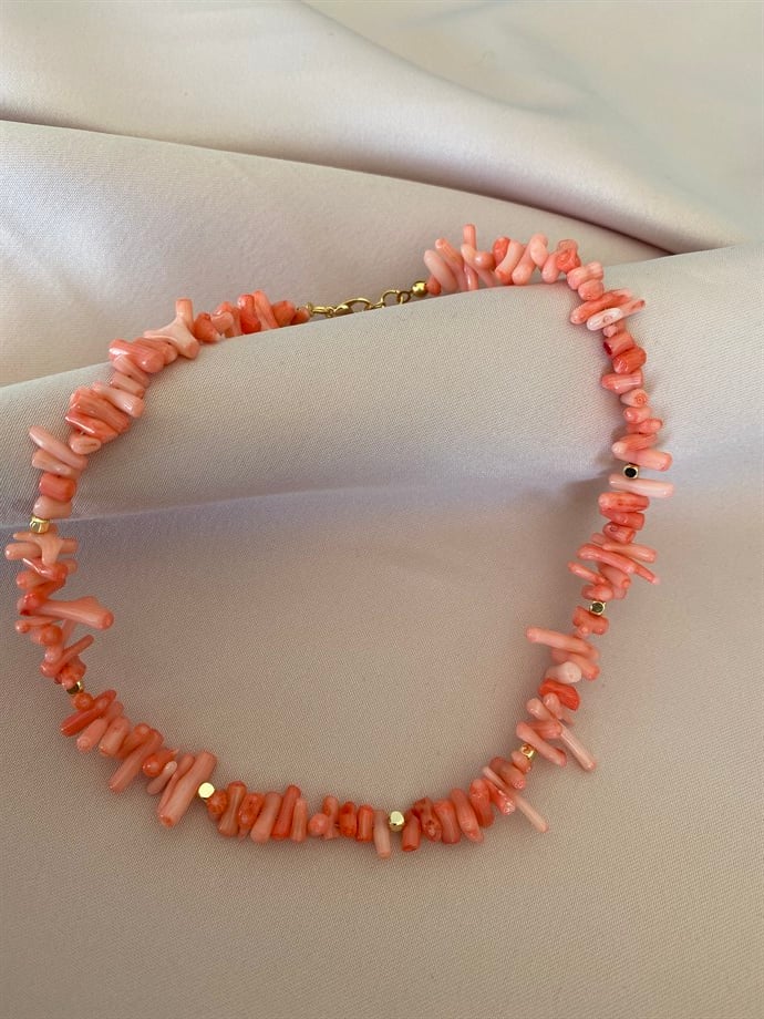 Yavruağzı Mercan Kolye