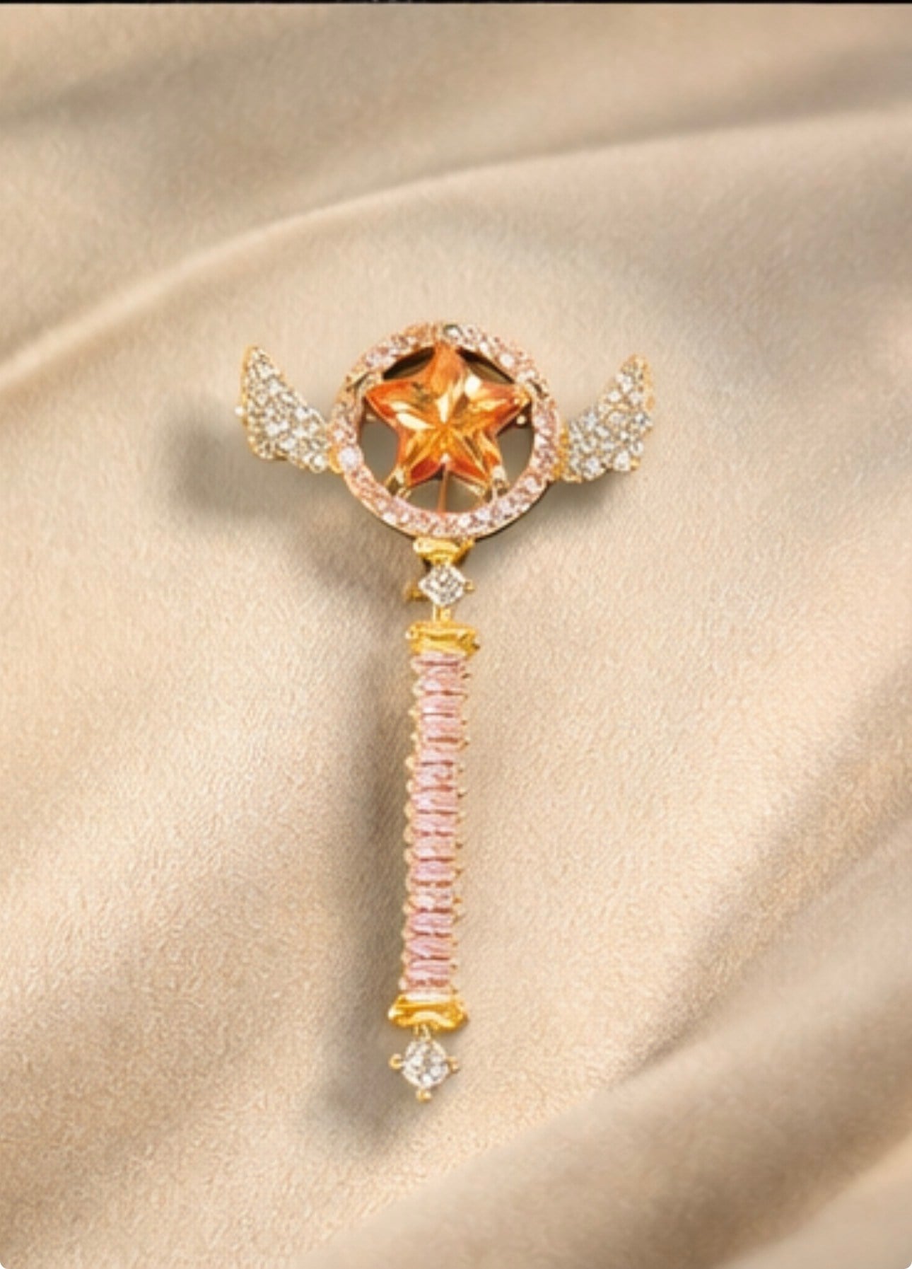 Yıldız Kanat Broş