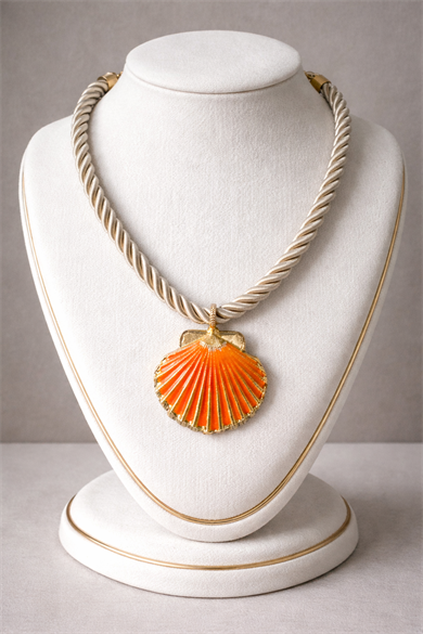 Halat Deniz Kabuğu Kolye