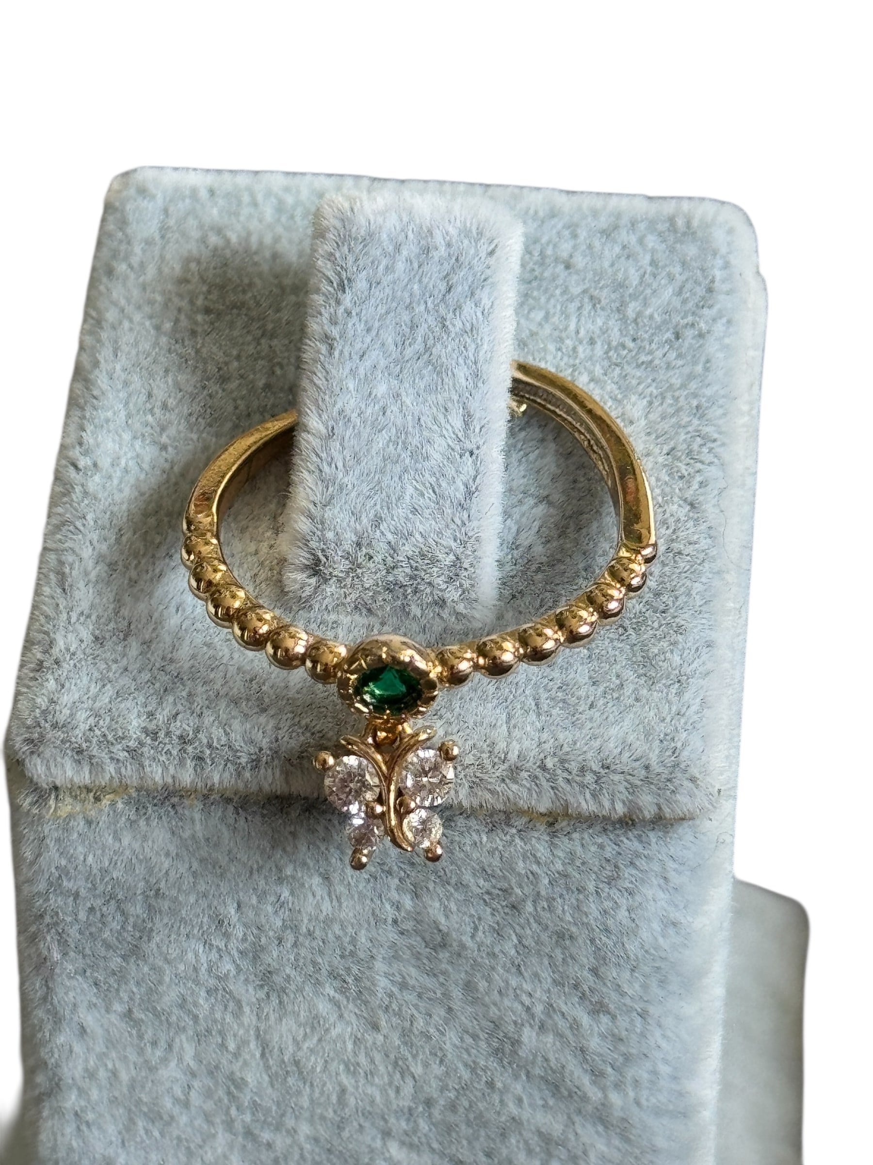 BAGET TAŞLI YÜZÜK