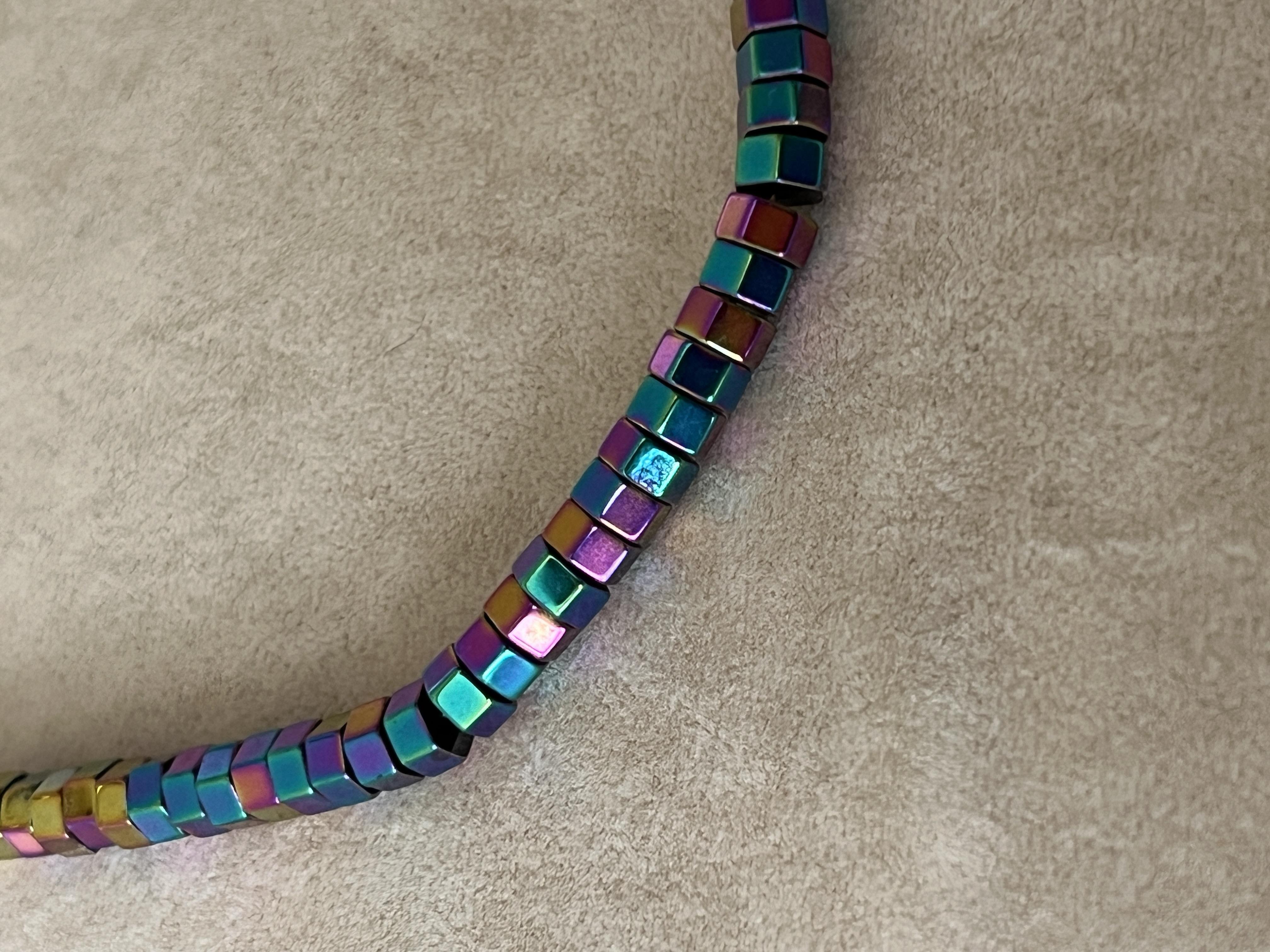 Hematit Silindir Kolye