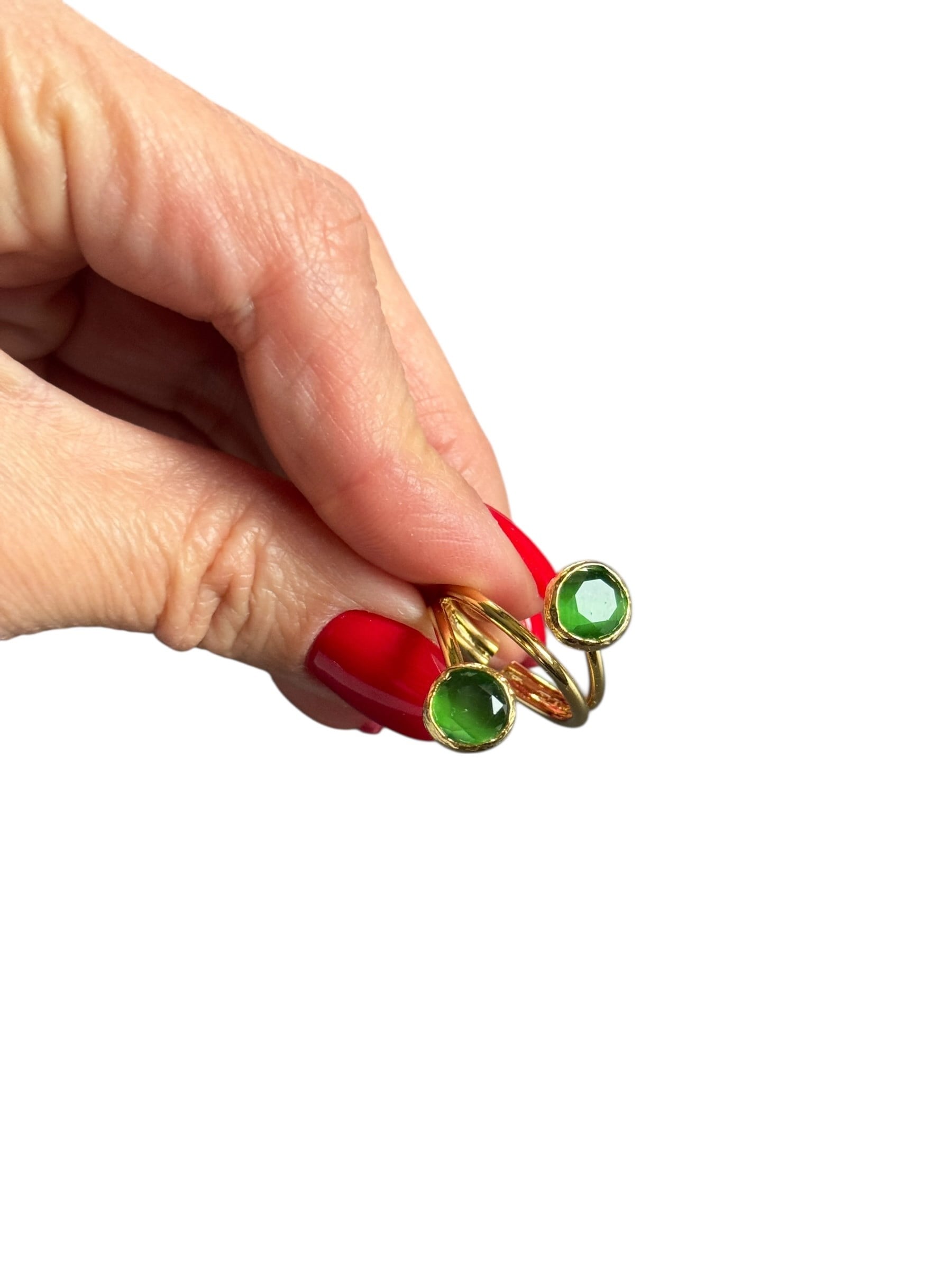 Kedi Gözü Taşlı Yüzük