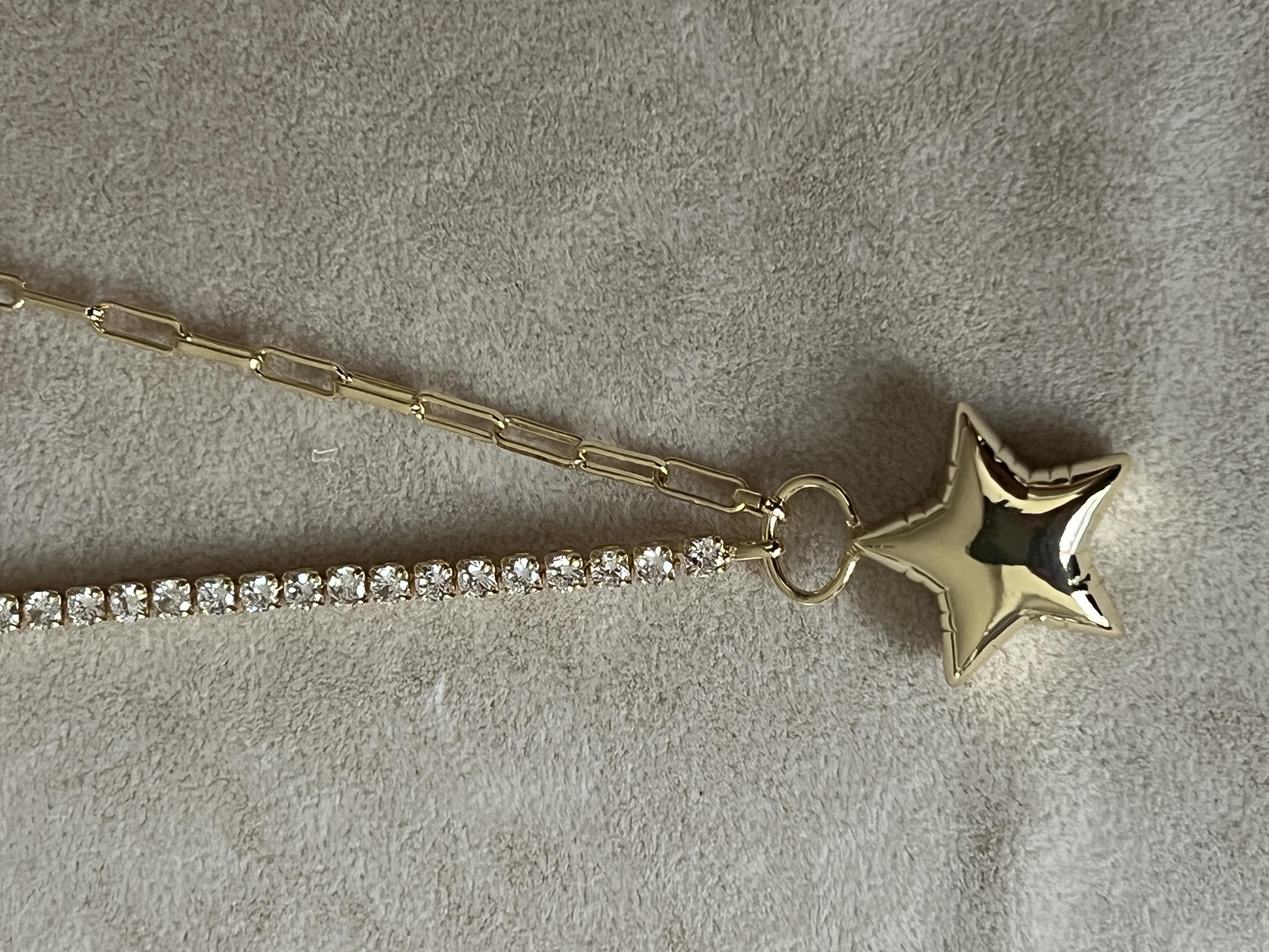 Star Taşlı Kolye