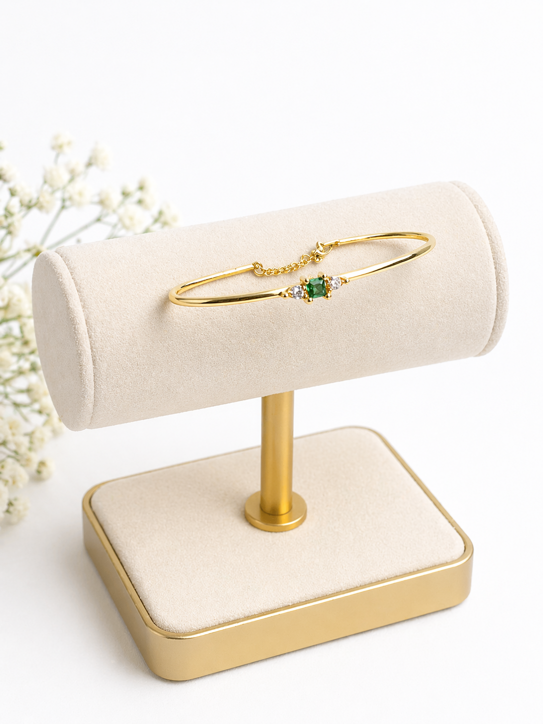 Yeşil Taşlı Kelepçe