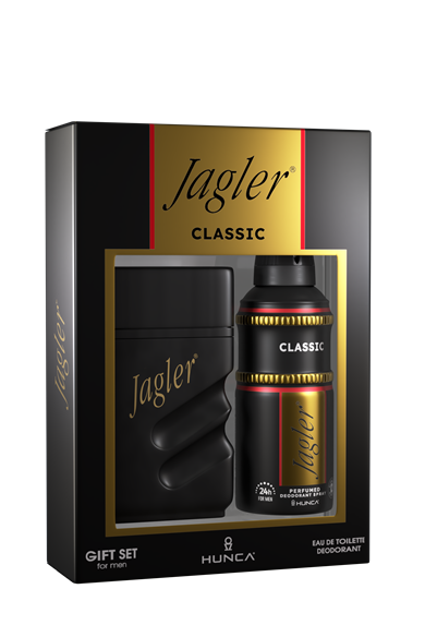 Hunca-shop-JAGLER-JAGLER Classic Erkek Parfüm Seti 90 ml EDT + 150 ml Deodorant