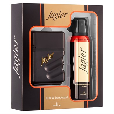 Hunca-shop-JAGLER-JAGLER Erkek Parfüm Seti 50 ml EDT + 150 ml Deodorant