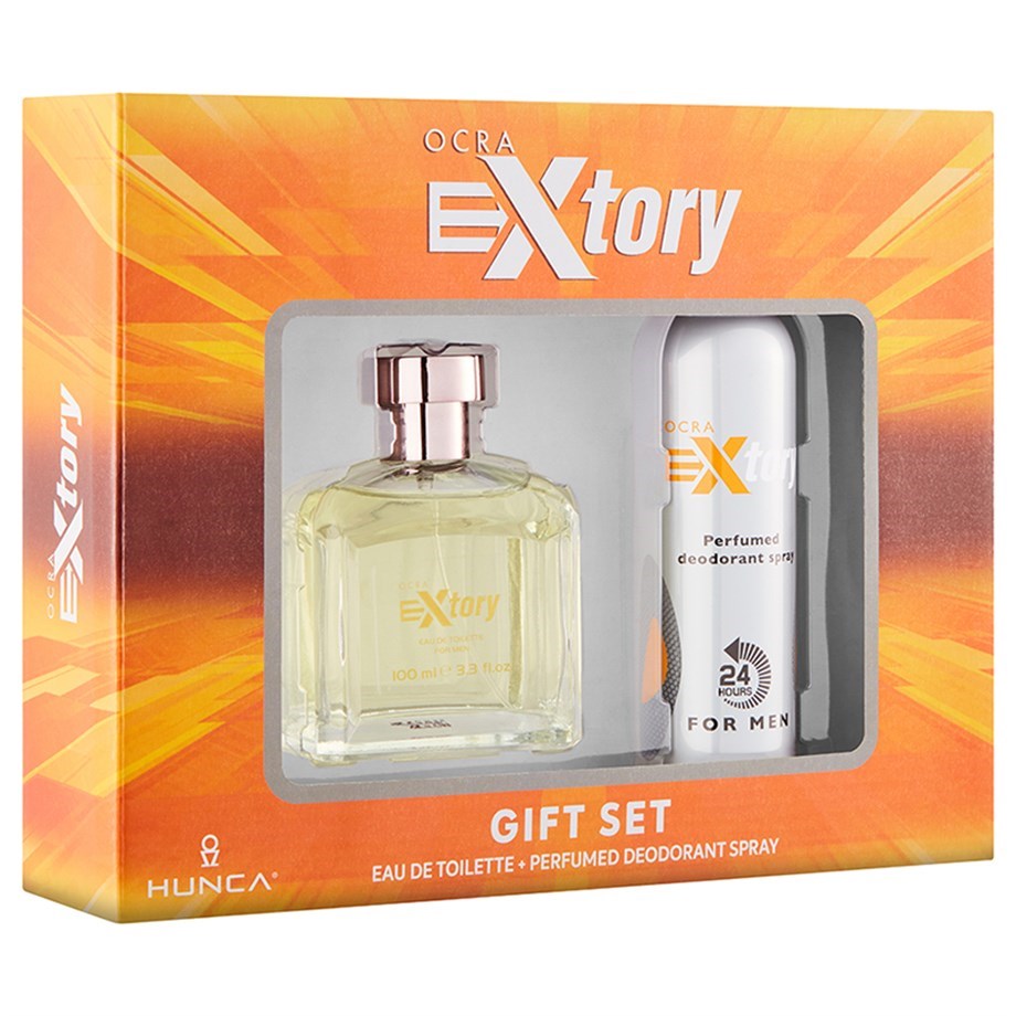 EXTORY Ocra Erkek Parfüm Seti 100 ml EDT + 150 ml Deodorant - Hunca Shop