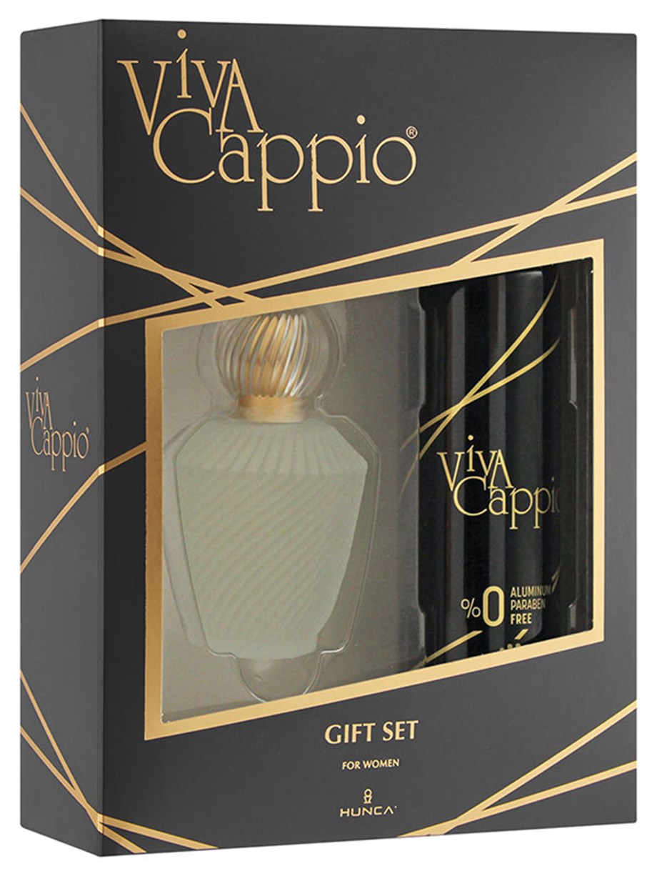 VIVA CAPPIO Classic Kadın Parfüm Seti 60 ml EDT + 150 ml Deodorant - Hunca  Shop
