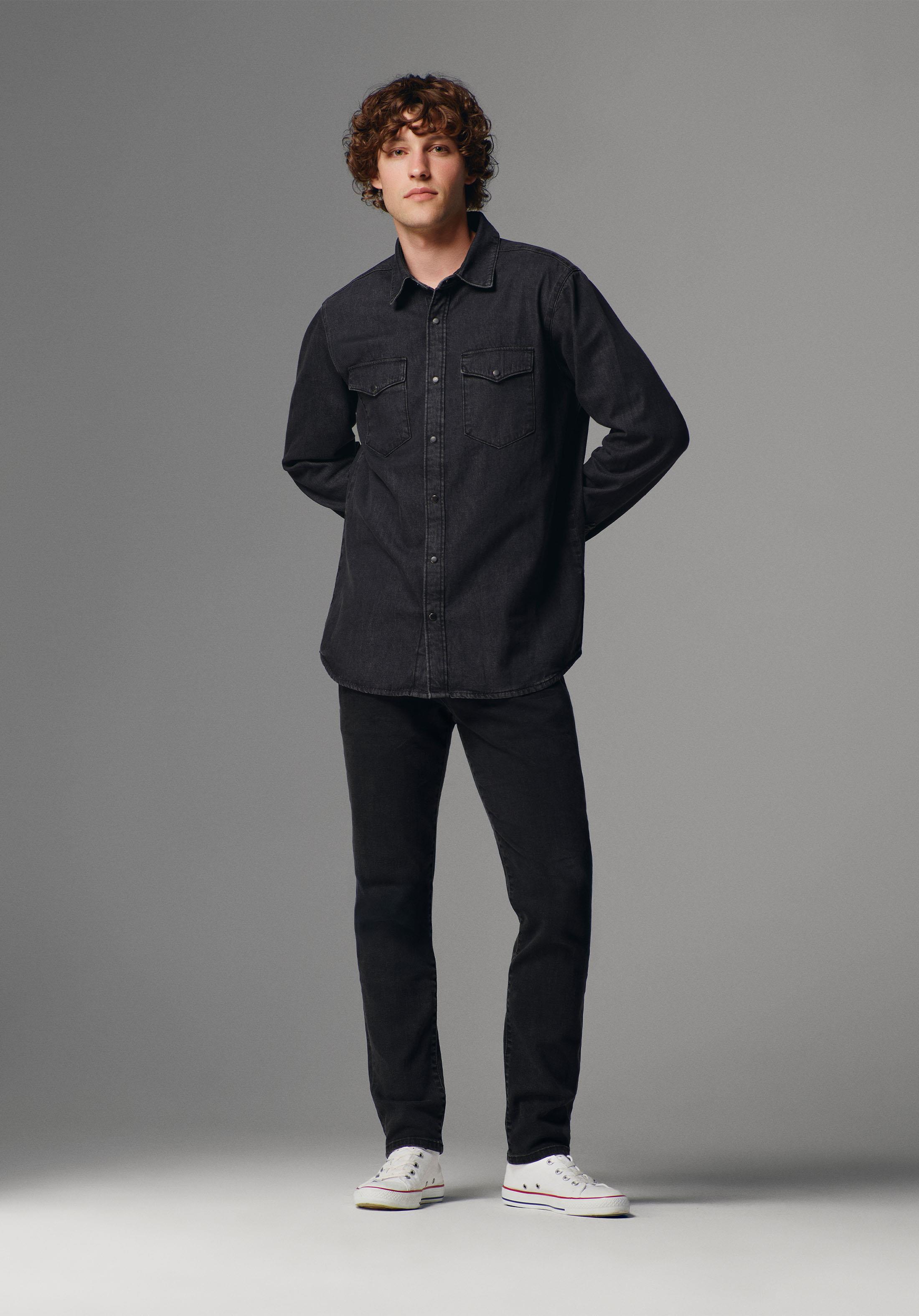 DENIM ERKEK JEAN PANTOLON 035 RYAN Yüksek Bel Dar Paça Skinny Fit