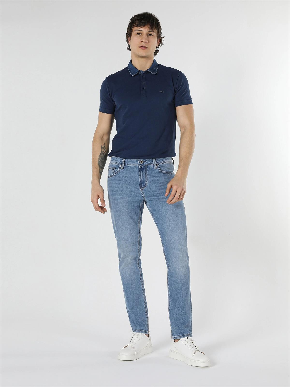 DENIM ERKEK JEAN PANTOLON 044 KARL Straight Fit