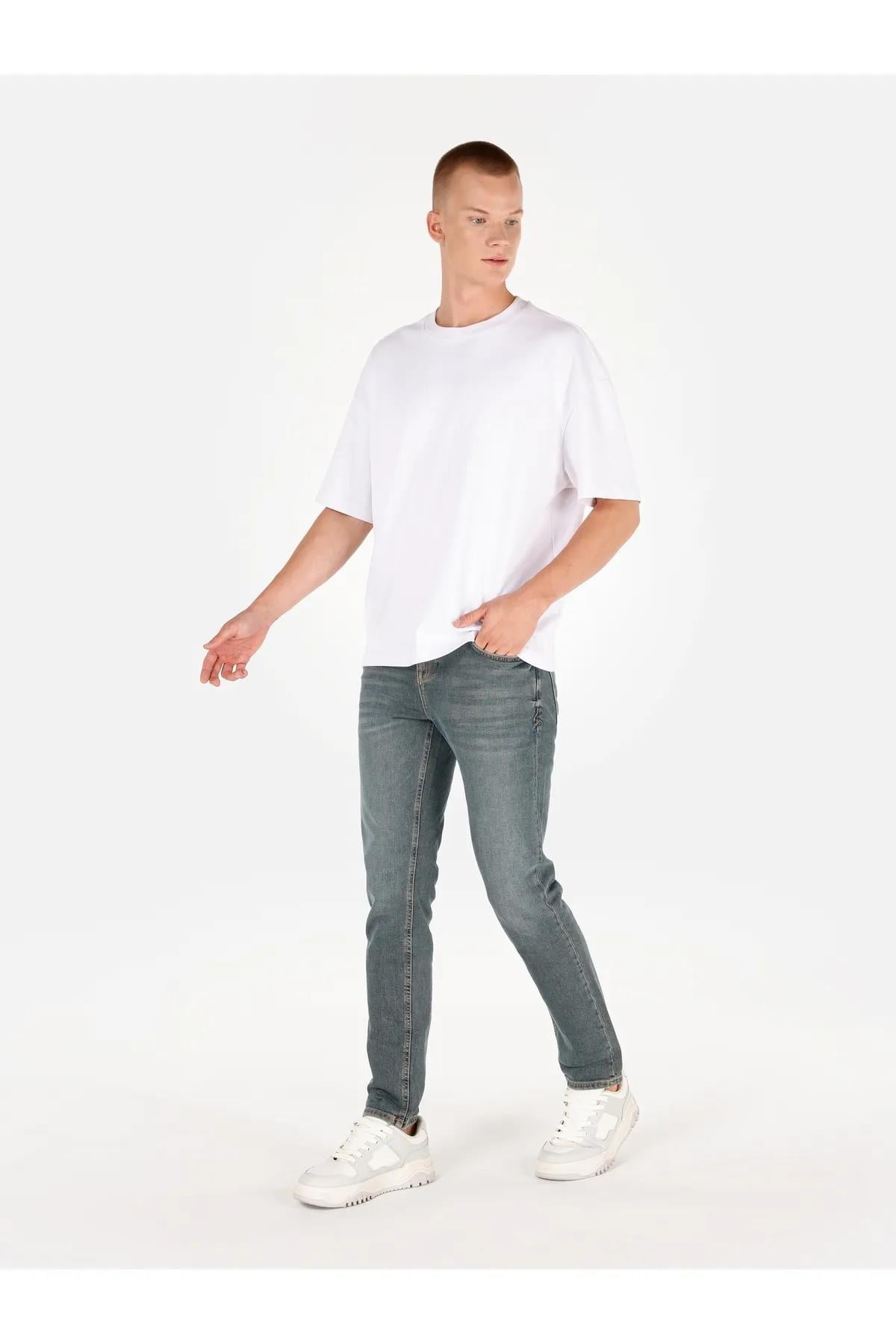DENIM ERKEK JEAN PANTOLON 044 KARL Straight Fit