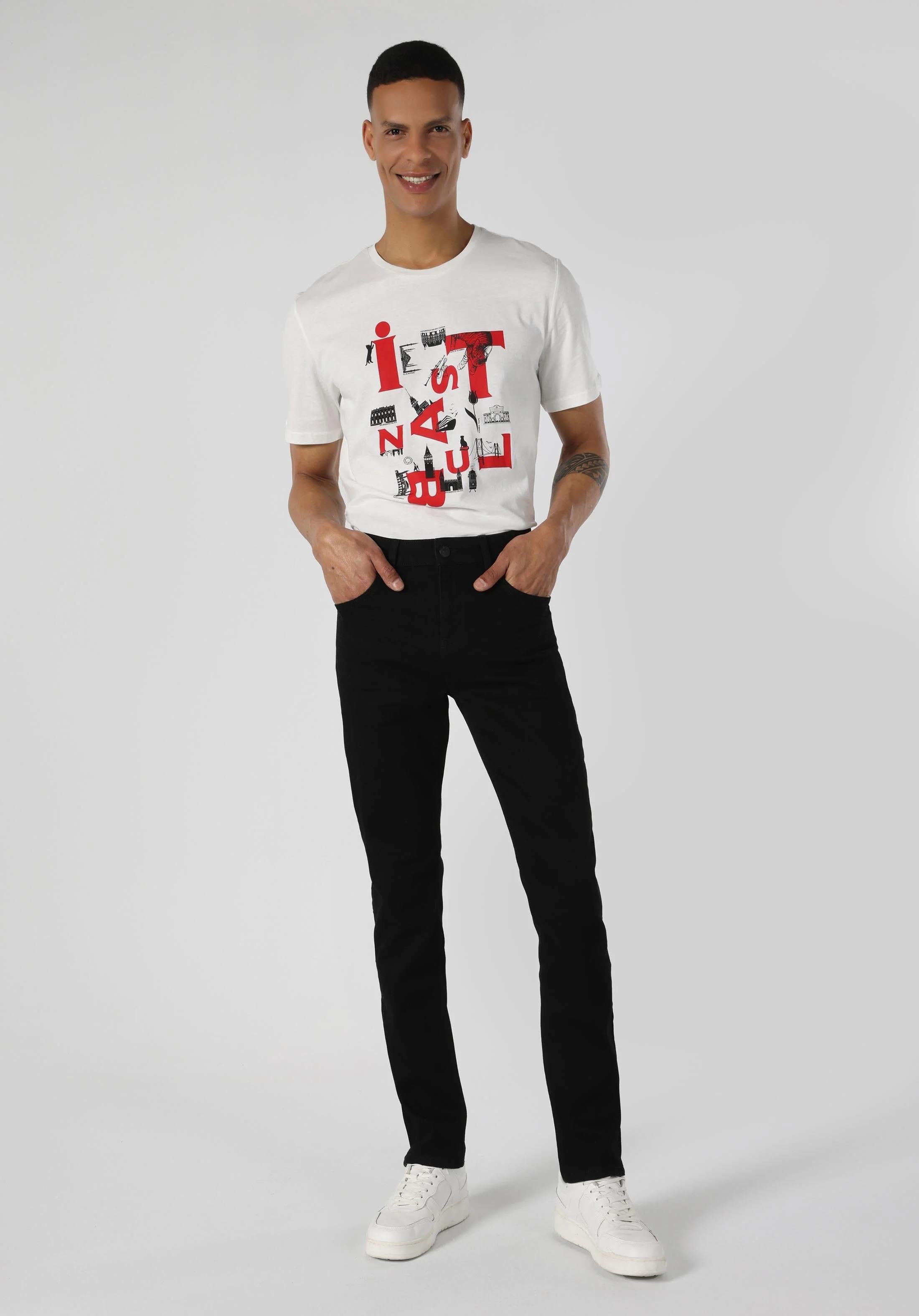 DENIM ERKEK JEAN PANTOLON 044 KARL Straight Fit