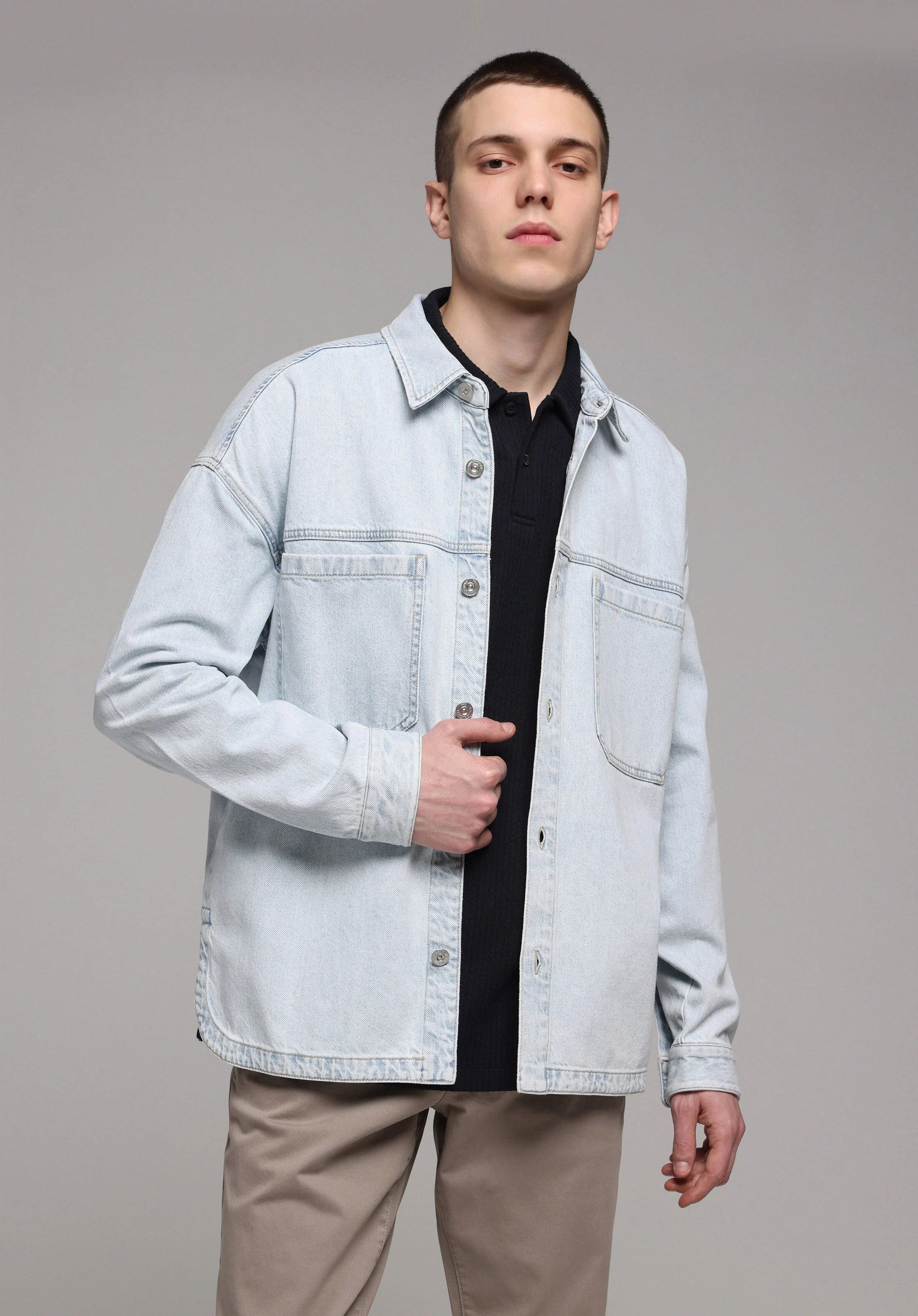 DENIM ERKEK SHACKET Regular Fit