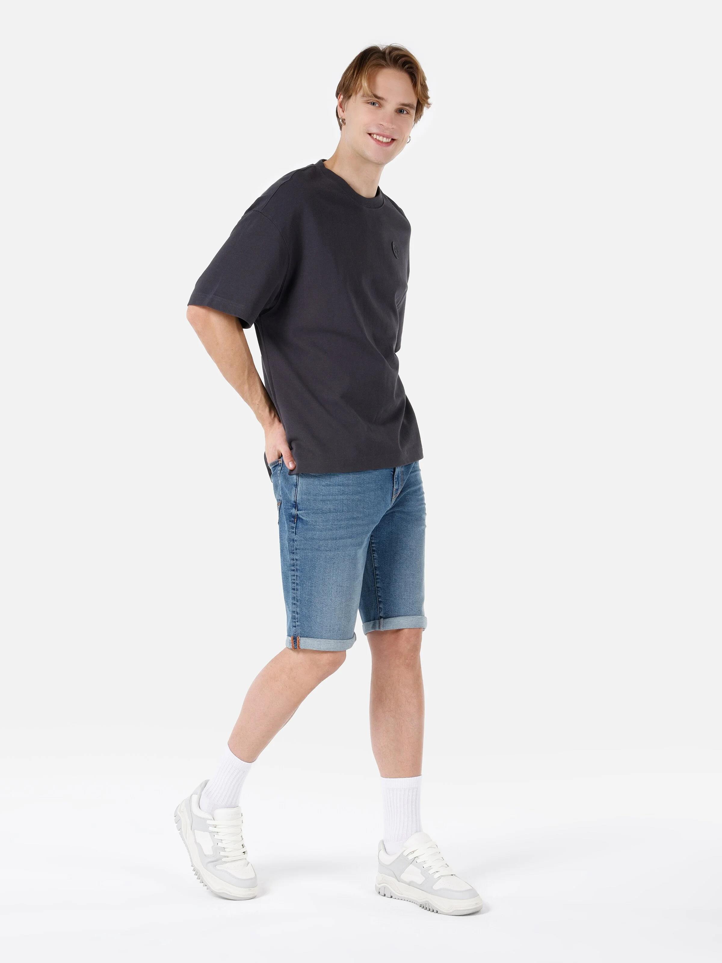 DENIM ERKEK ŞORT Straight Fit
