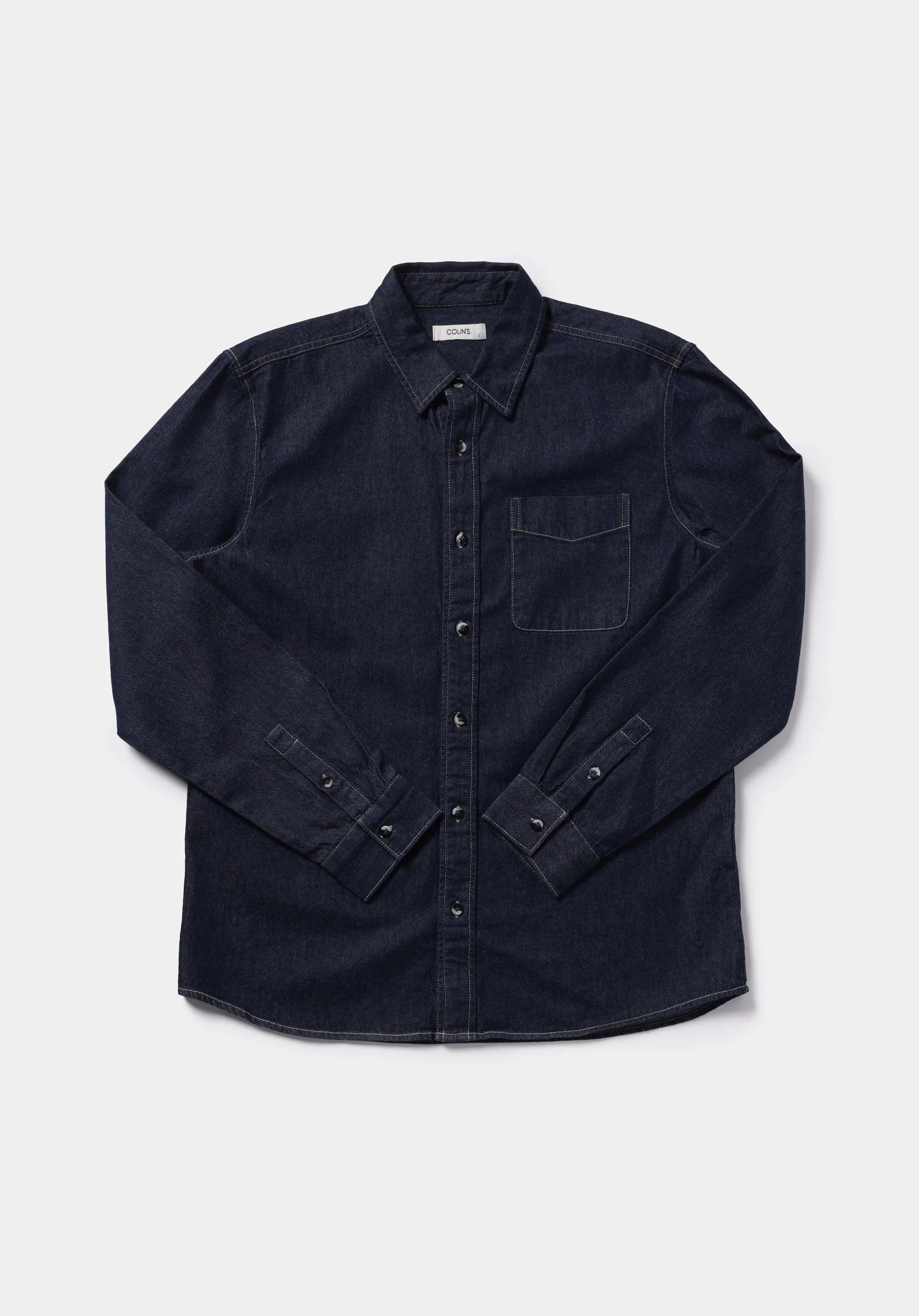 DENIM ERKEK UZUN KOL GÖMLEK 021 JOEL Regular Fit