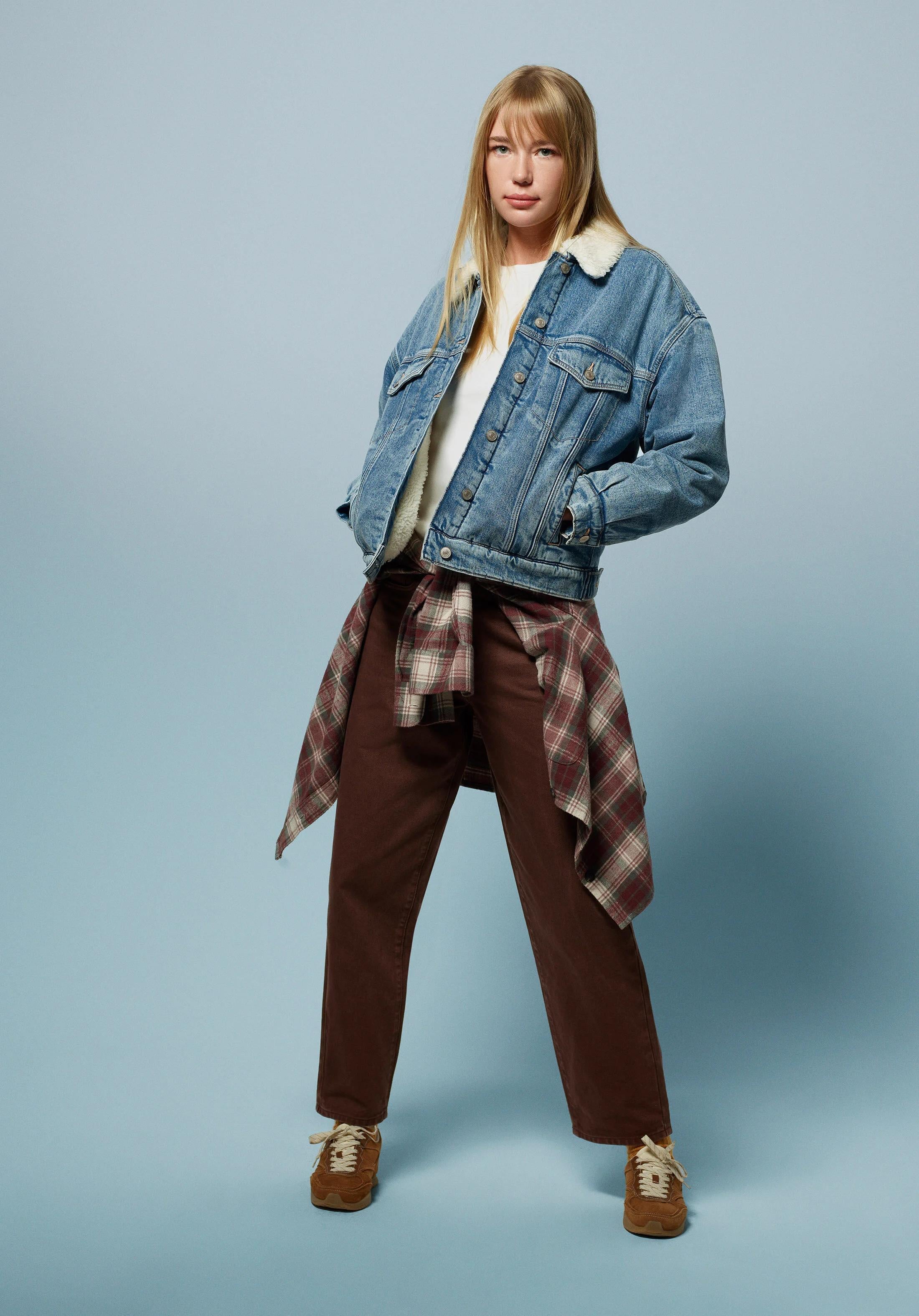 DENIM KADIN CEKET 360 FRITYZ Oversize Fit