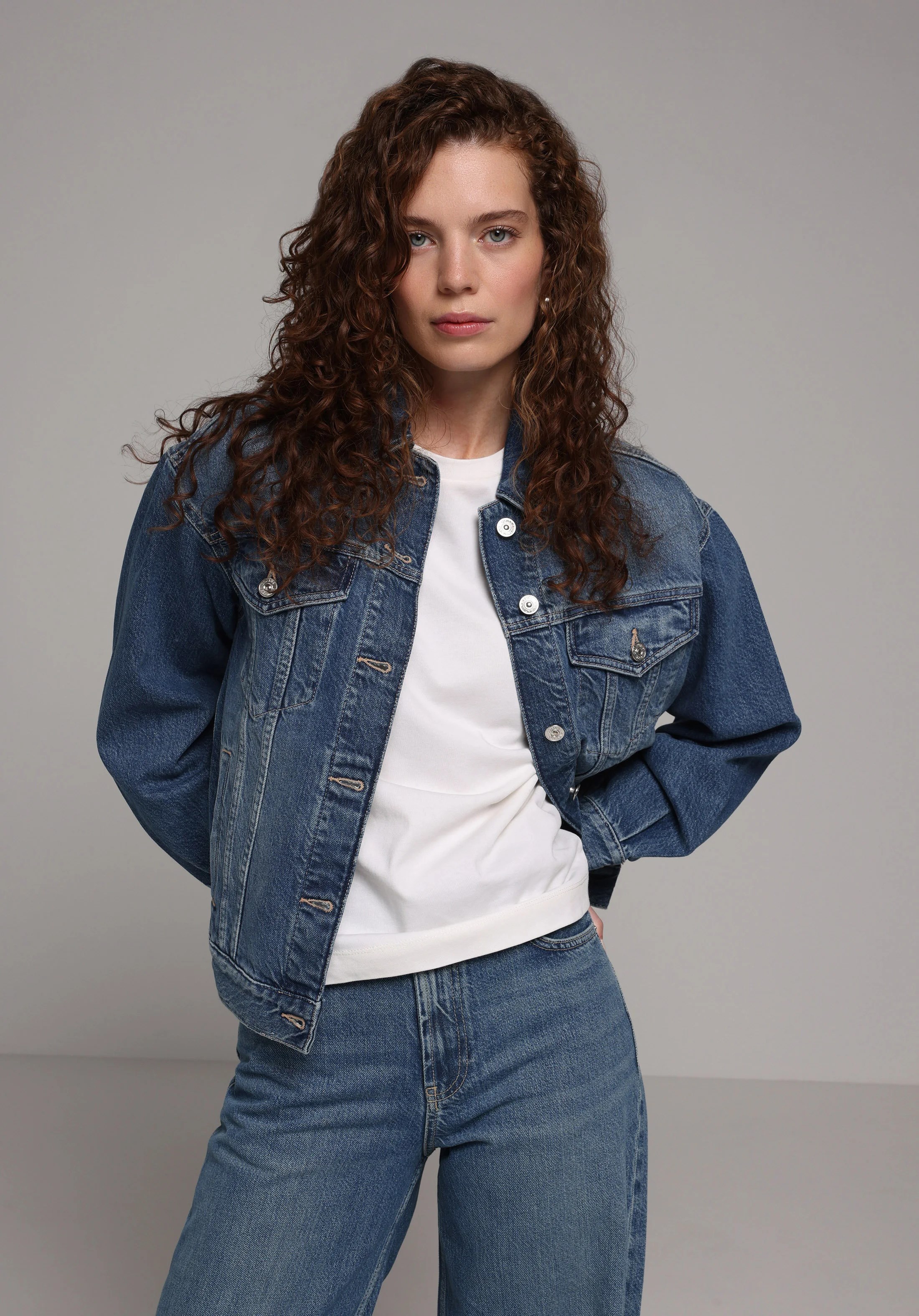 DENIM KADIN CEKET 360 FRITZY Oversize Fit