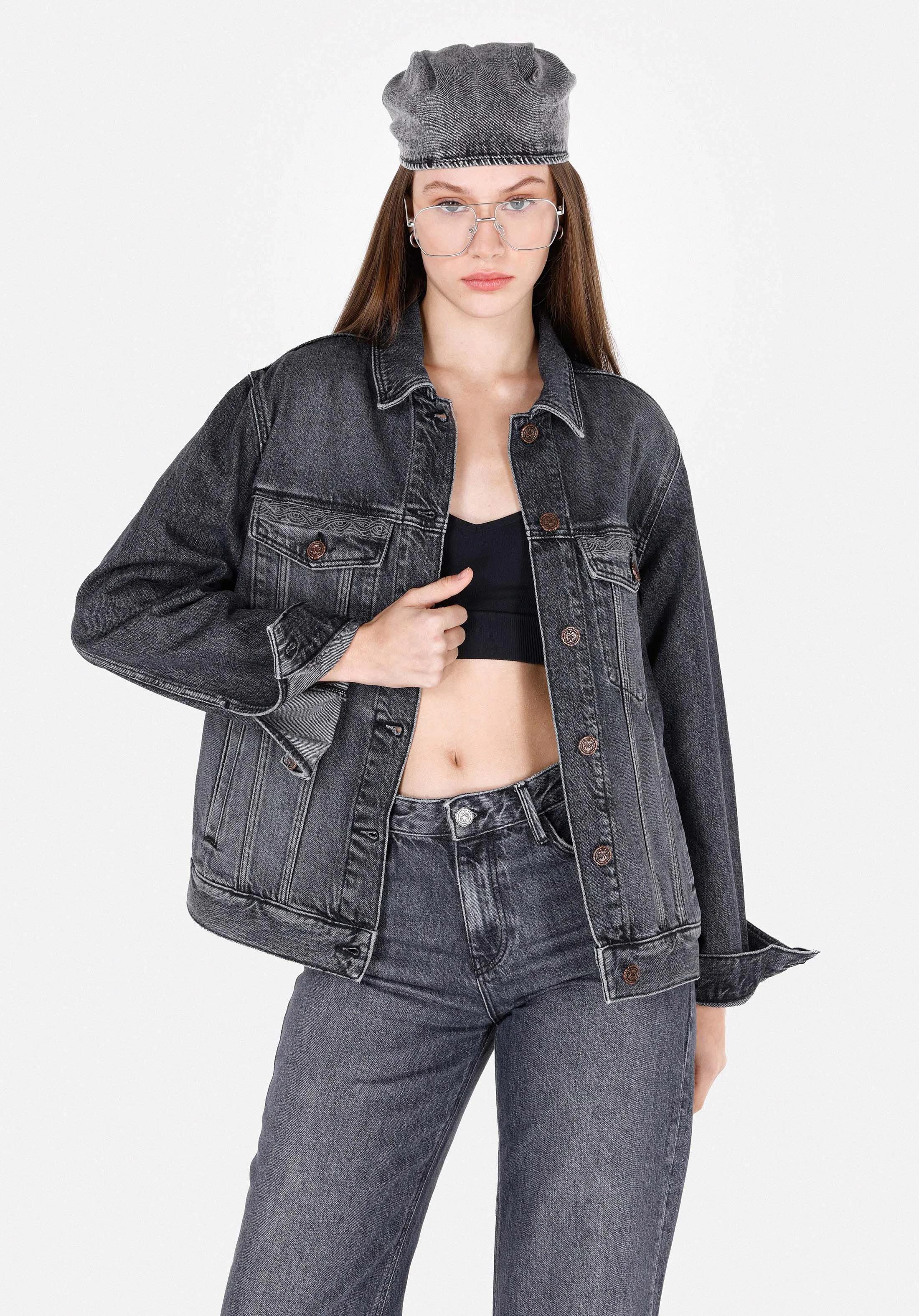DENIM KADIN CEKET Regular Fit