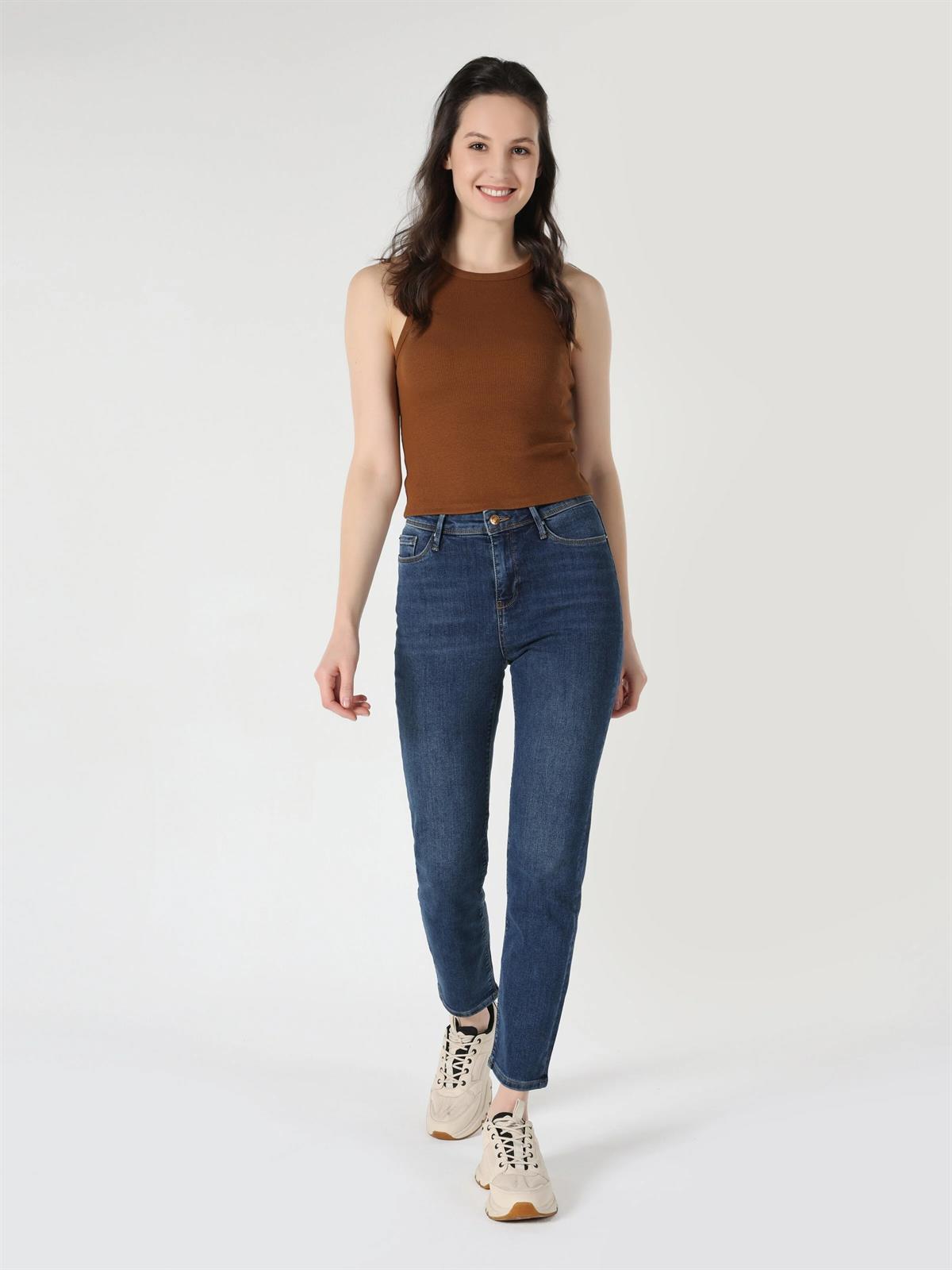 DENIM KADIN JEAN PANTOLON 703 CARLA Slim Fit