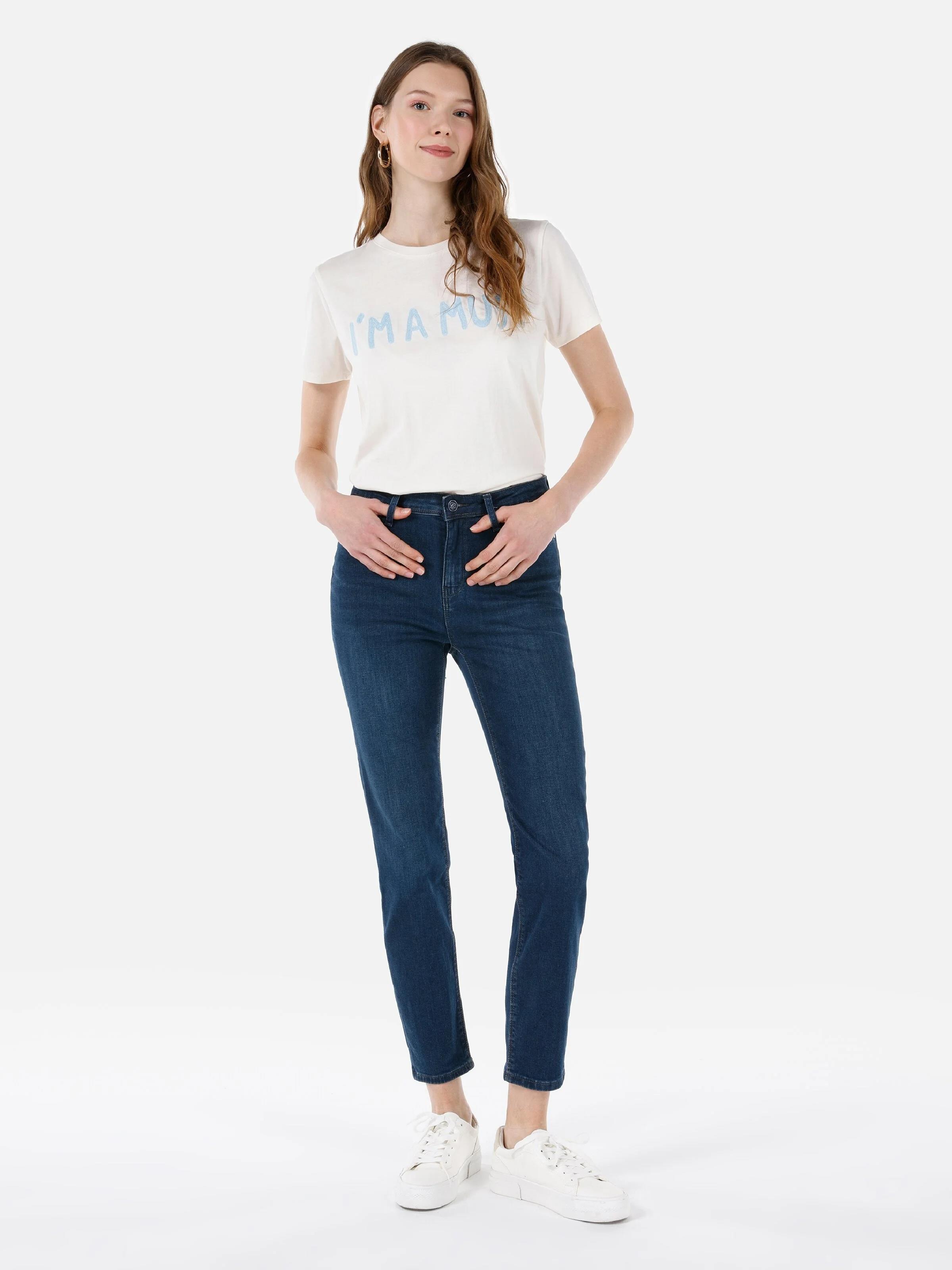 DENIM KADIN JEAN PANTOLON 703 CARLA Slim Fit