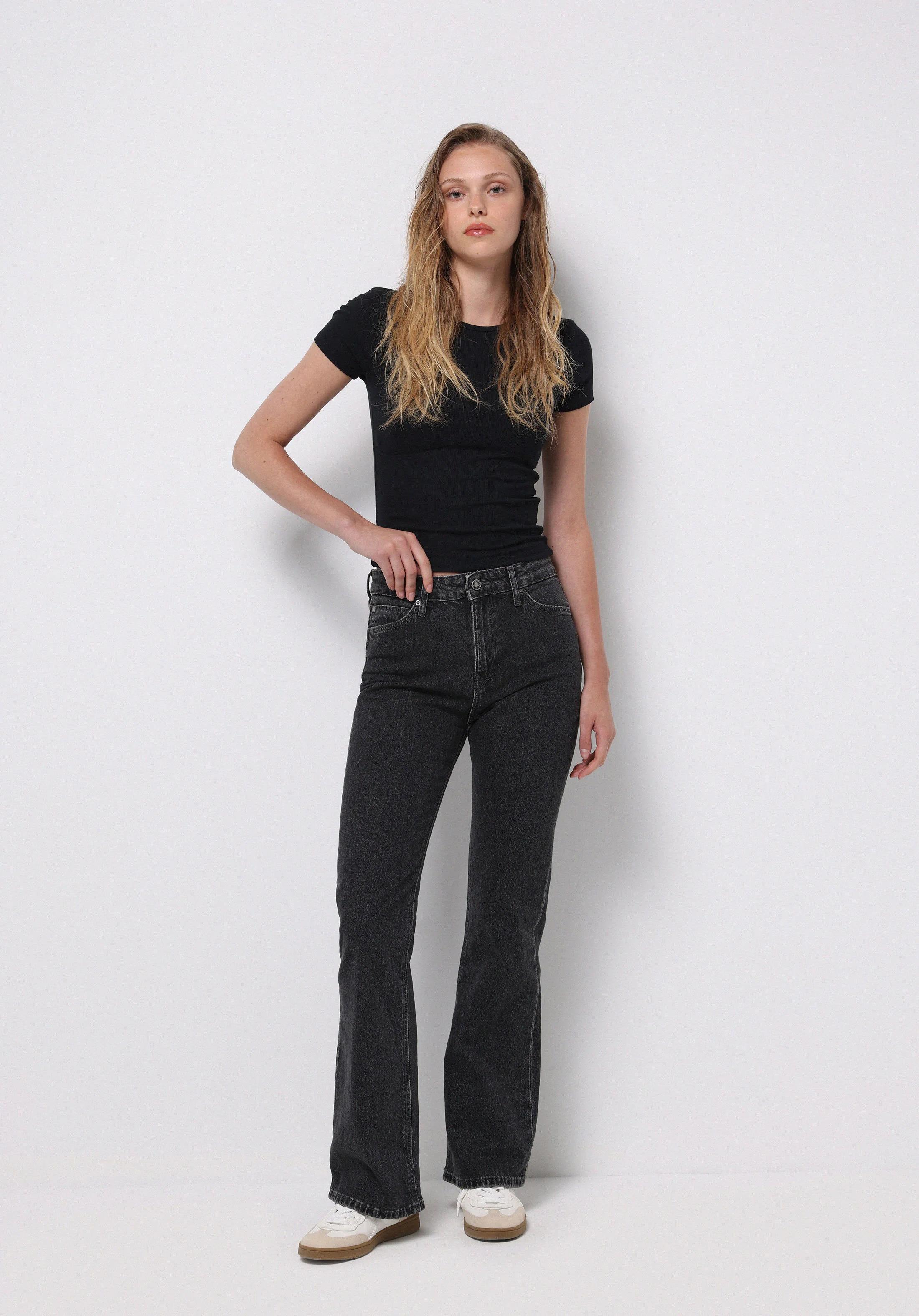 DENIM KADIN JEAN PANTOLON 791 MONICA Orta Bel Boru Paça Regular Fit