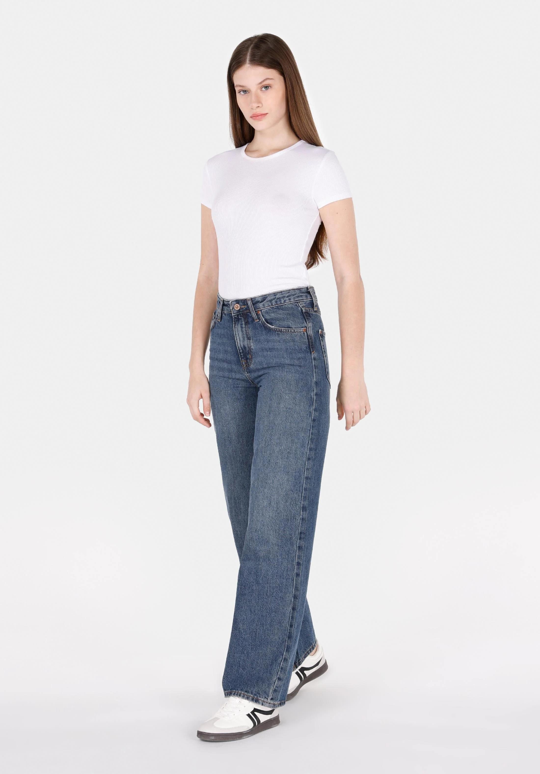 DENIM KADIN JEAN PANTOLON 970 BERRY Regular Fit