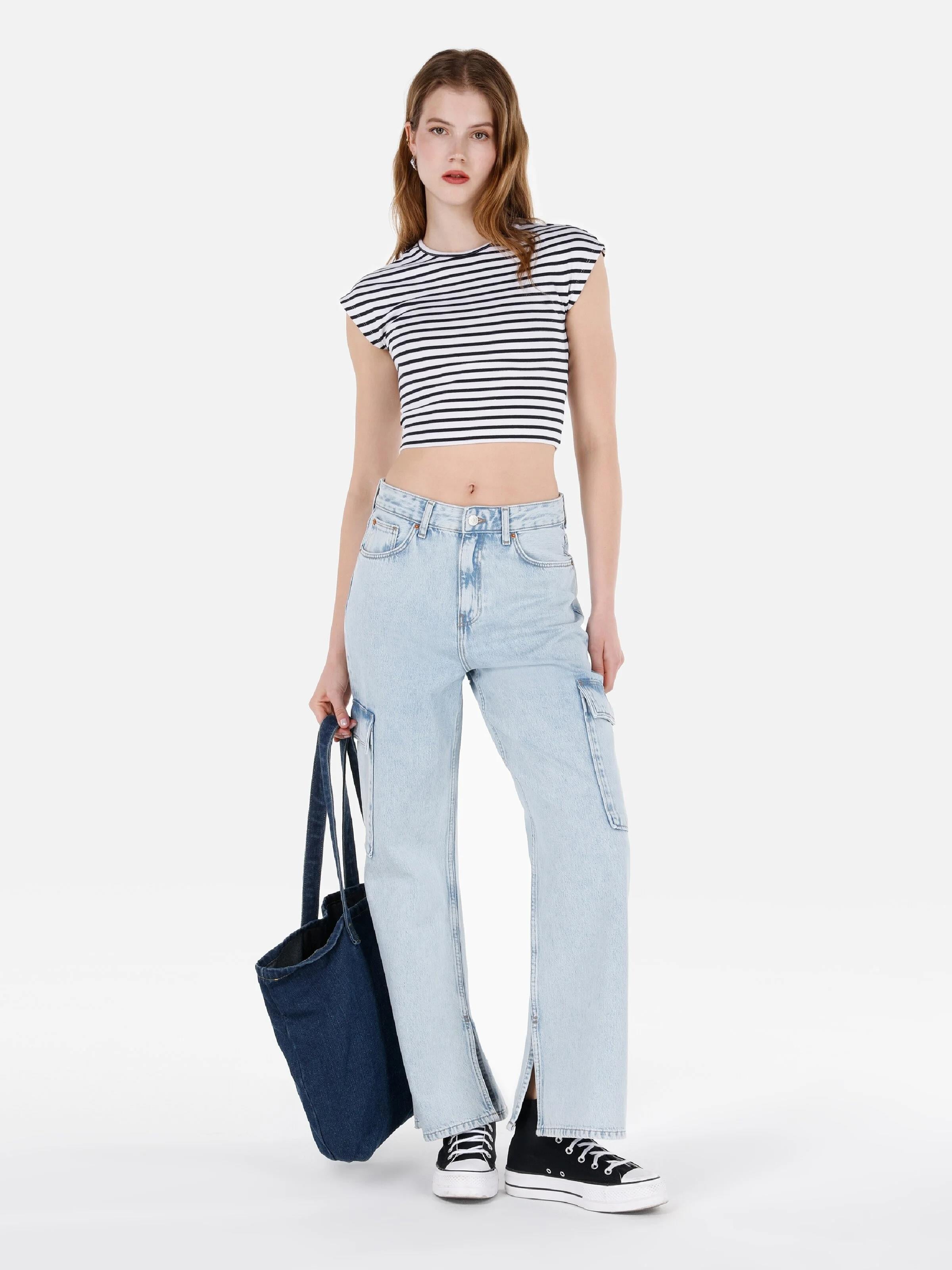 DENIM KADIN JEAN PANTOLON Regular Fit
