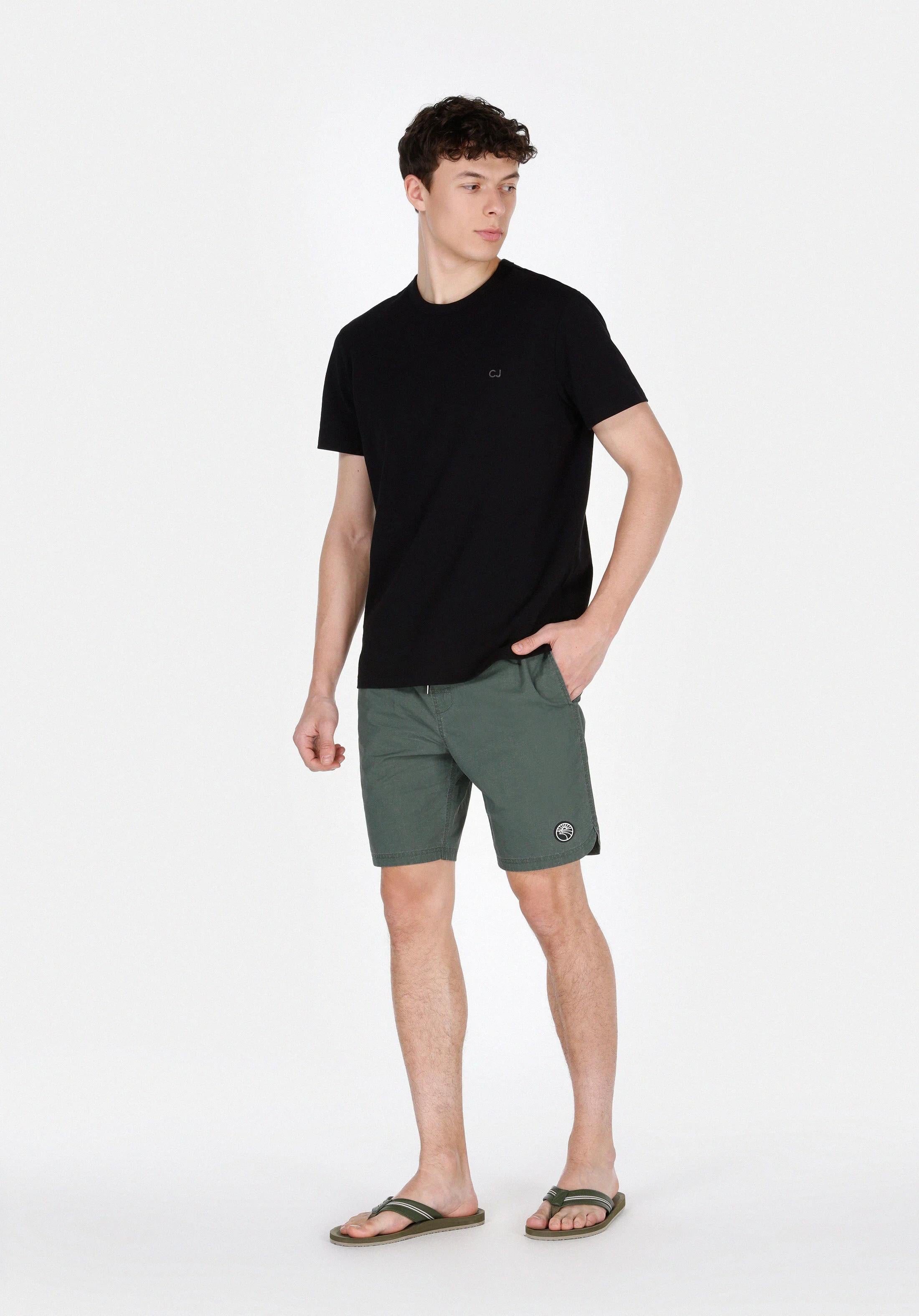 DOKUMA ALT ERKEK YÜZME ŞORT Slim Fit