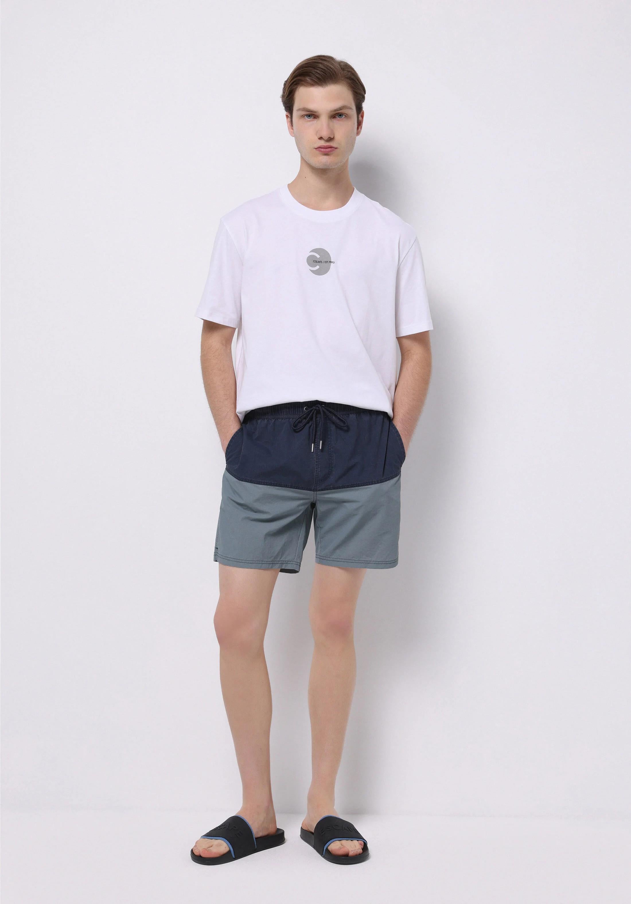 DOKUMA ALT ERKEK YÜZME ŞORT Slim Fit