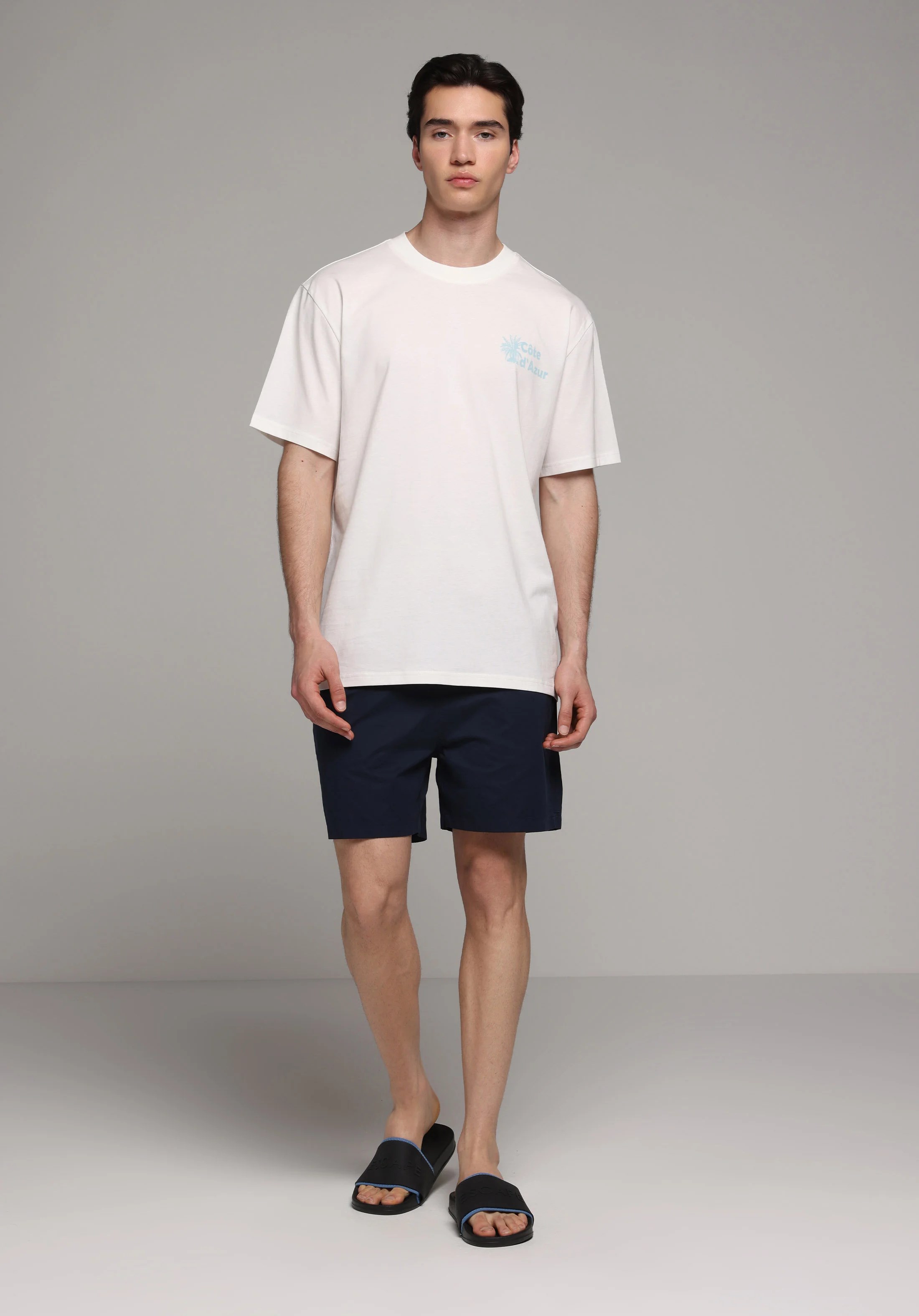 DOKUMA ALT ERKEK YÜZME ŞORT Slim Fit