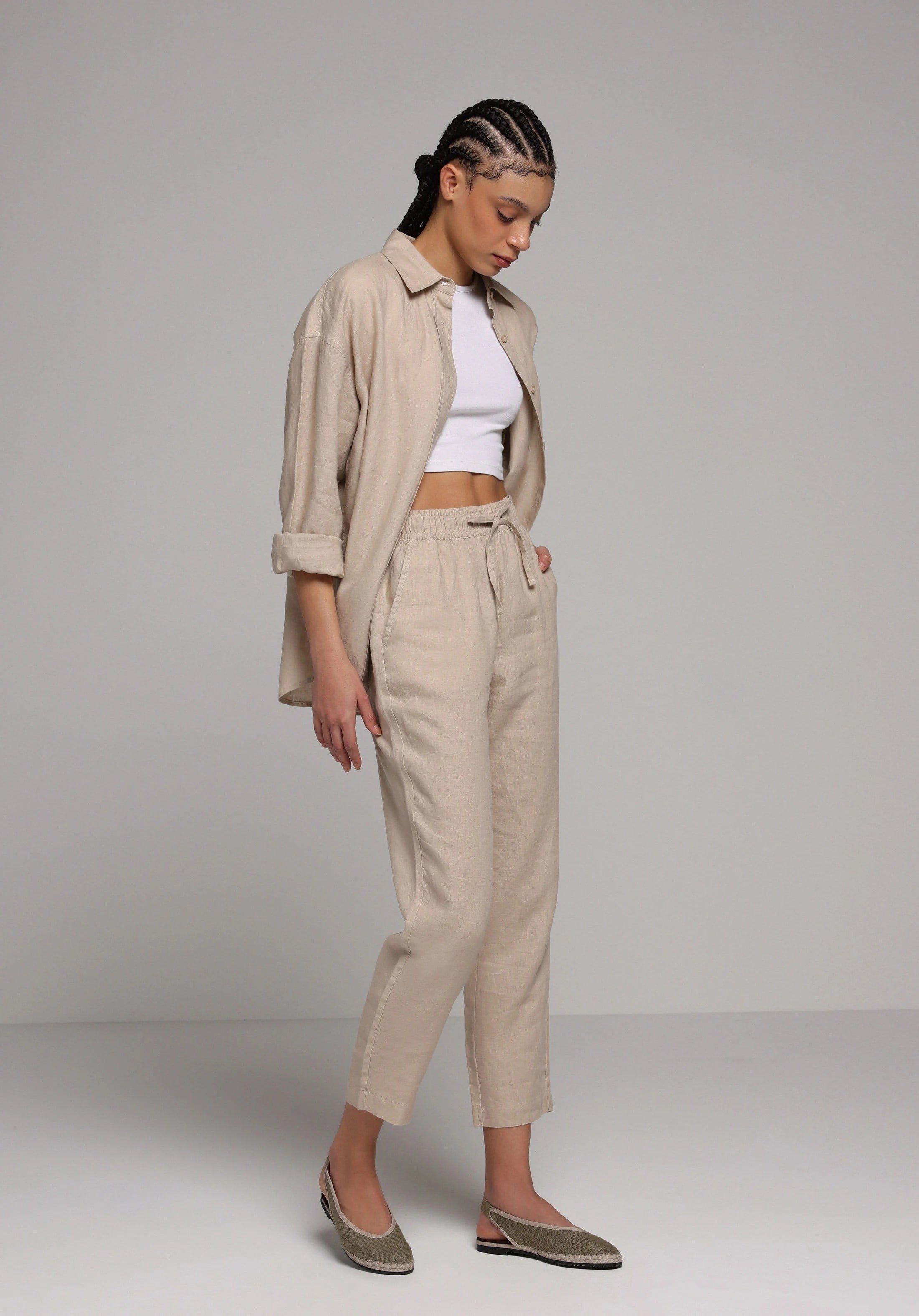 DOKUMA ALT KADIN PANTOLON Regular Fit