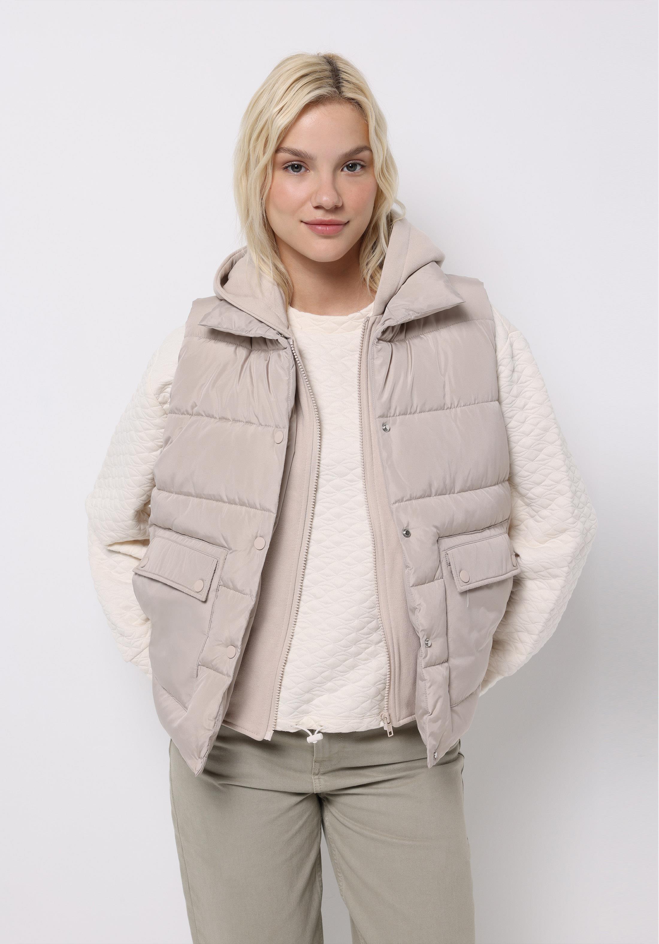 DOKUMA DIŞ KADIN YELEK Regular Fit