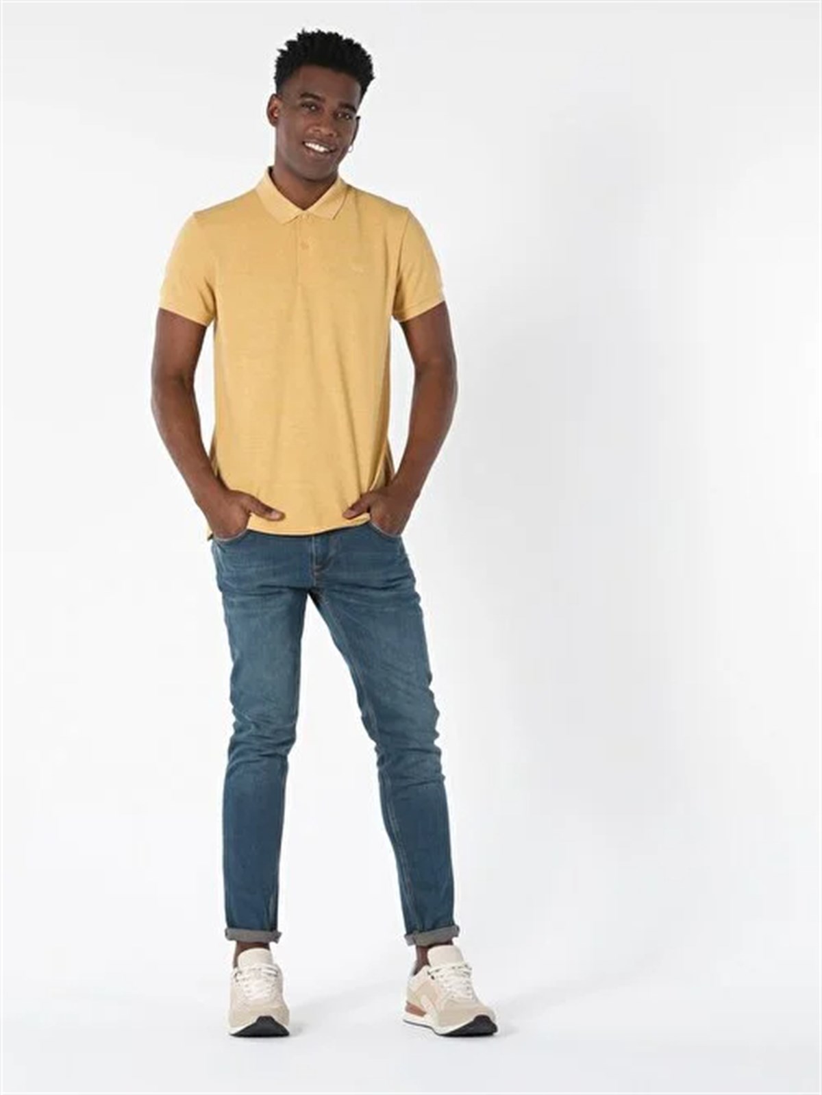 ÖRME ERKEK POLO YAKA KISA KOL T-SHIRT Classic Fit