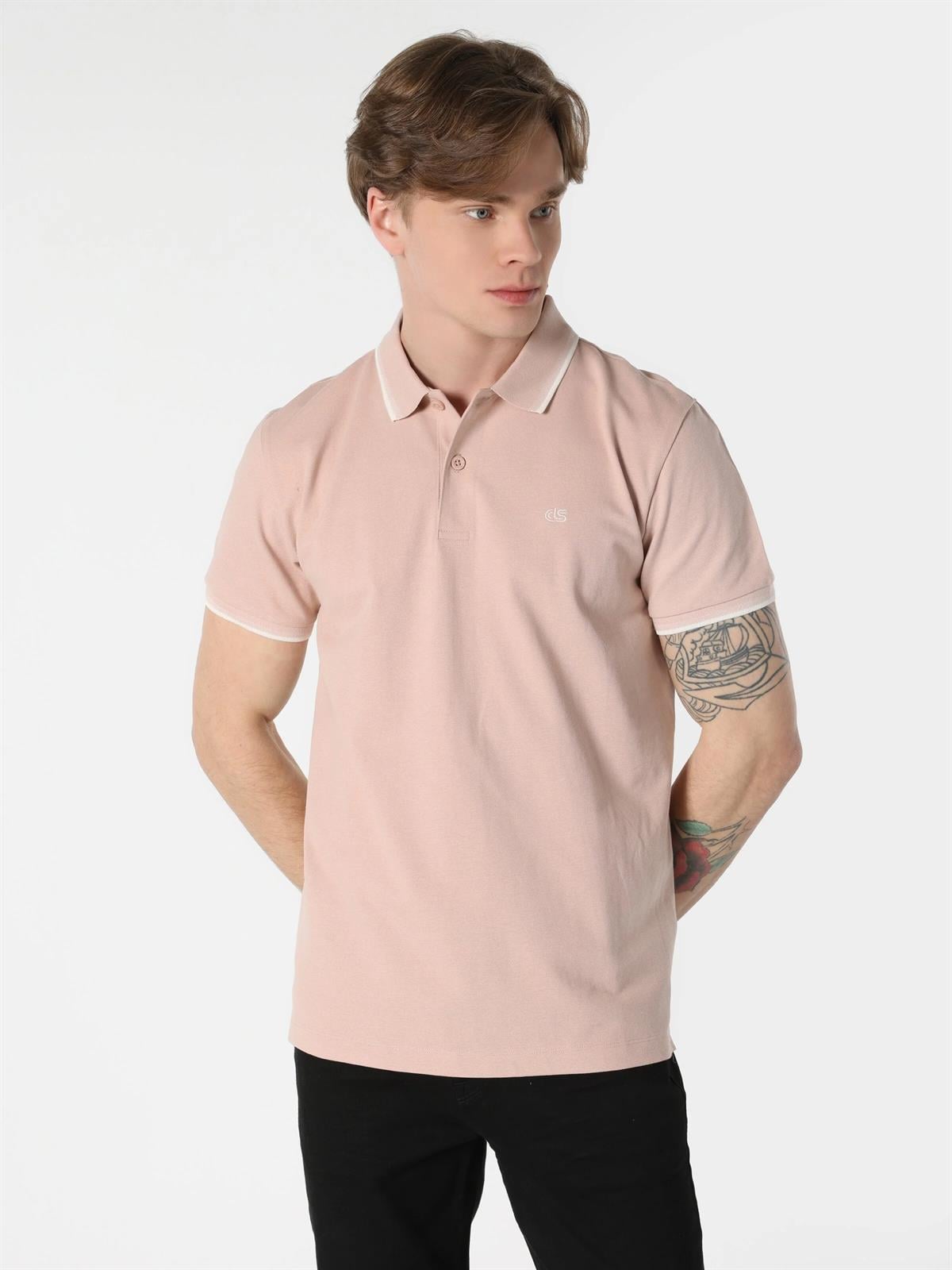ÖRME ERKEK POLO YAKA KISA KOL T-SHIRT Regular Fit