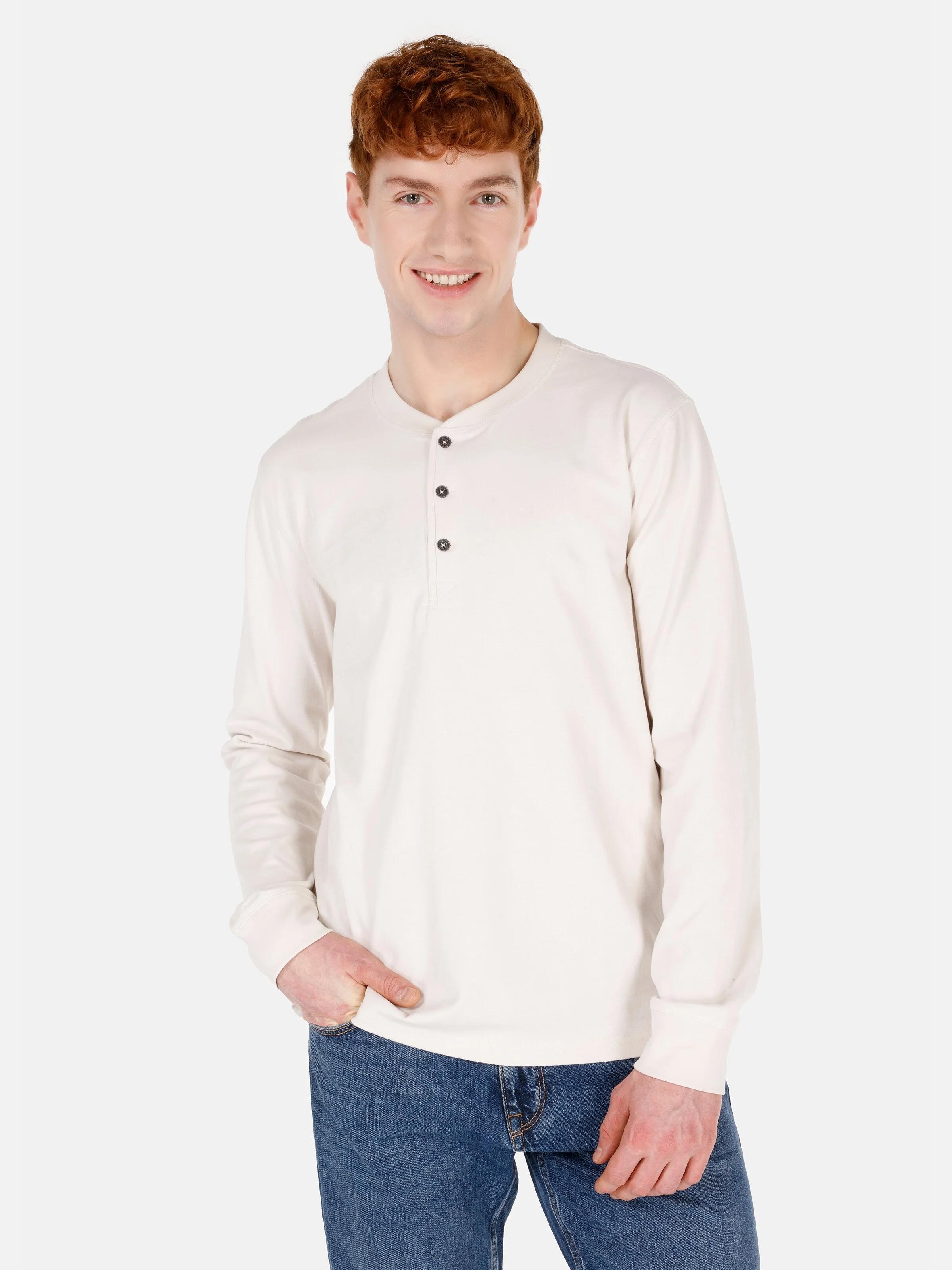 ÖRME ERKEK UZUN KOL T-SHIRT Slim Fit