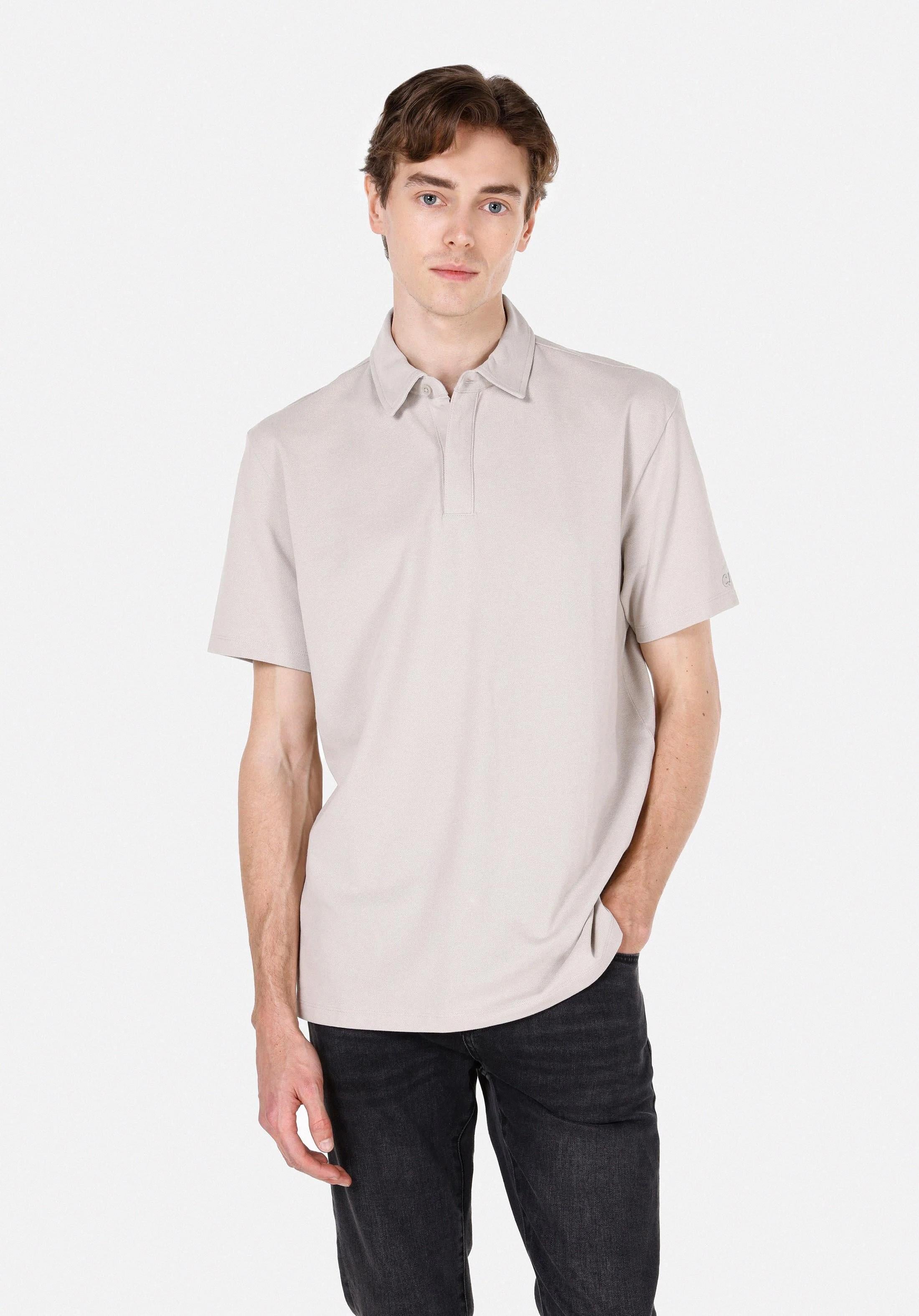 ÖRME ERKEK YAKALI KISA KOL T-SHIRT Comfort Fit