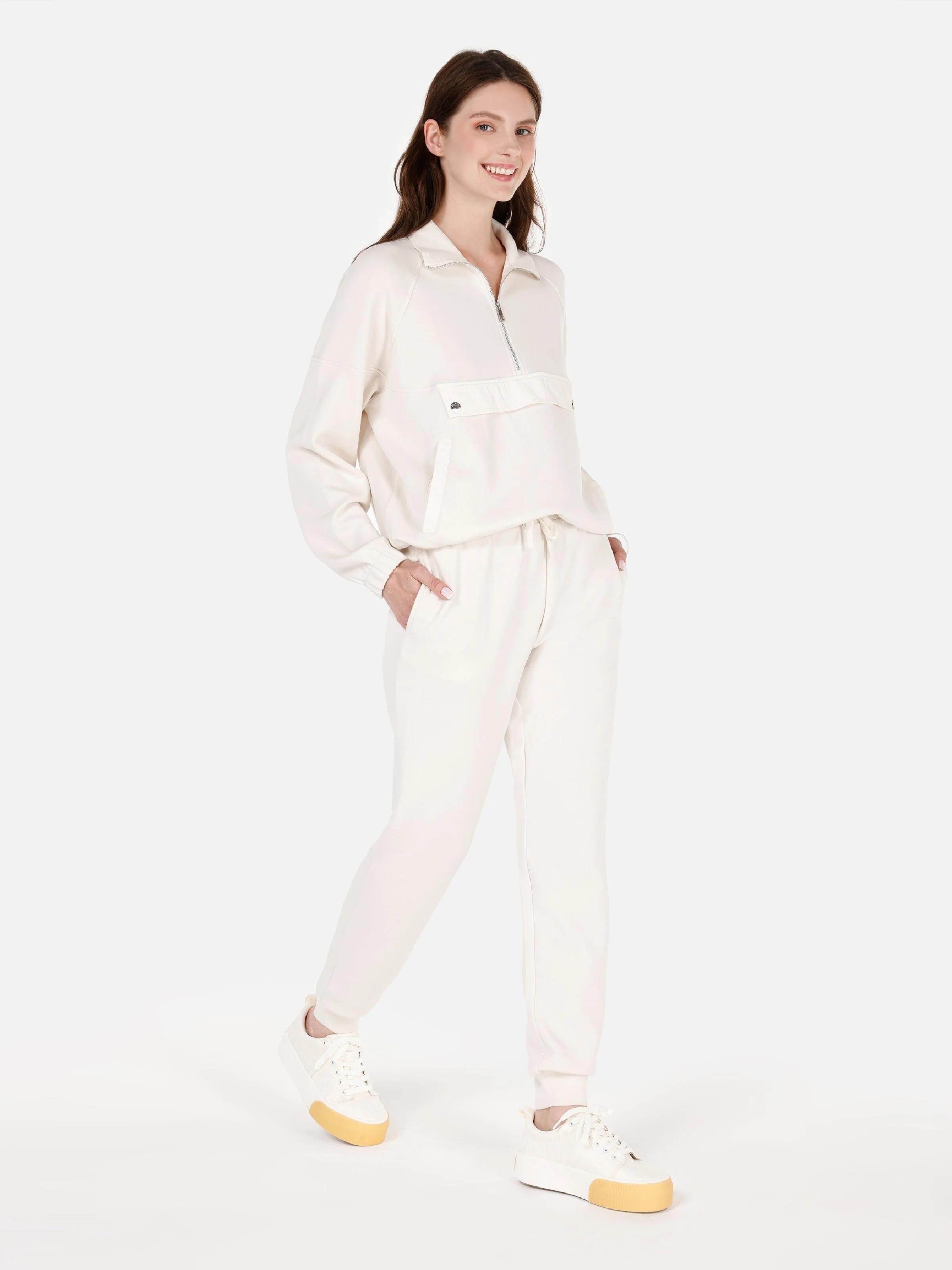 ÖRME KADIN EŞOFMAN ALTI Maxi Length