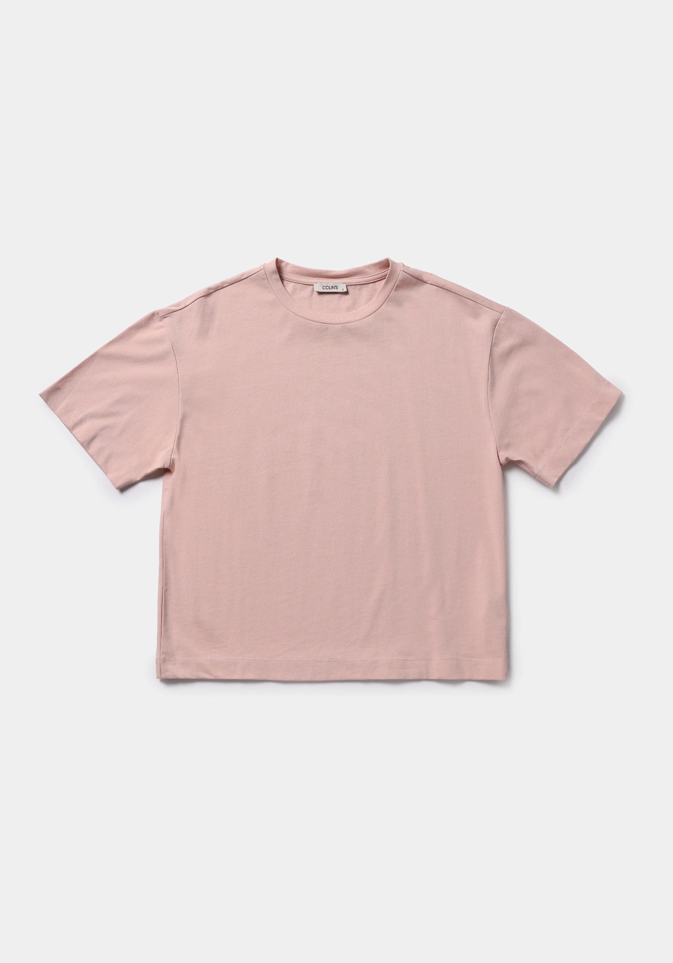 ÖRME KADIN KISA KOL T-SHIRT Boyfriend Fit