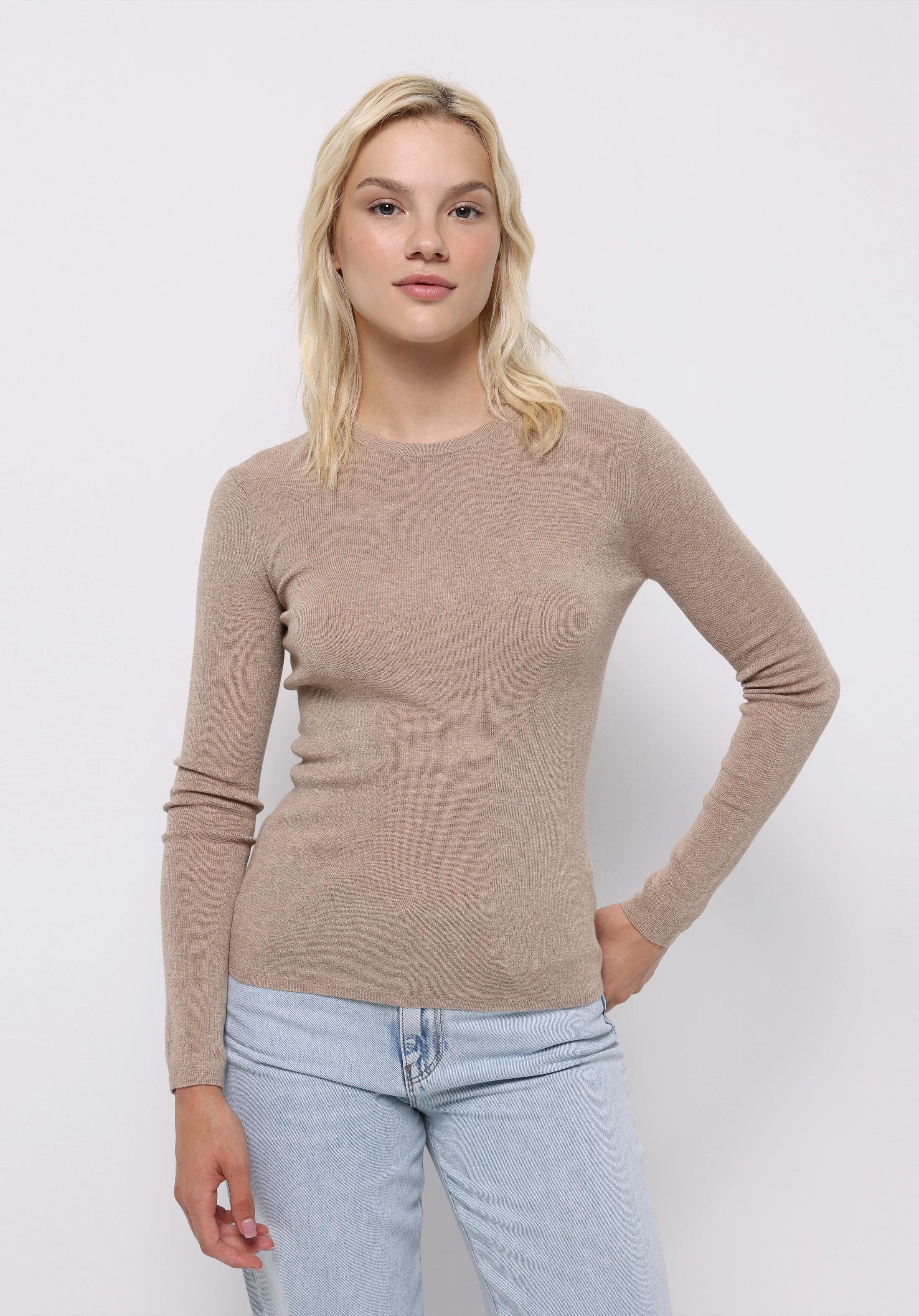 TRIKO KADIN KAZAK Slim Fit