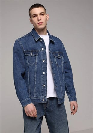 DENIM ERKEK CEKET 022 NATE Regular Fit