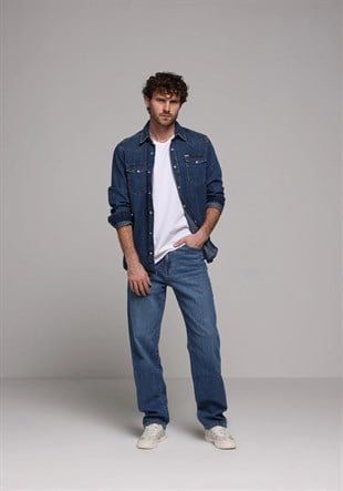 DENIM ERKEK JEAN PANTOLON 093 BORIS Baggy Fit
